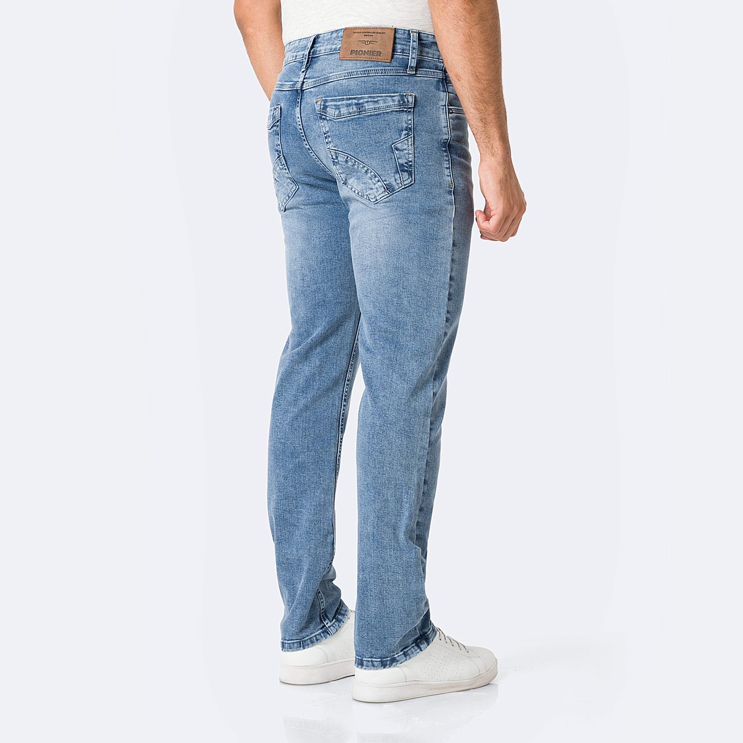 PANTALÓN JEAN SEMIPITILLO DENIM STRETCH HOMBRE PIONIER FRITZZ - 2