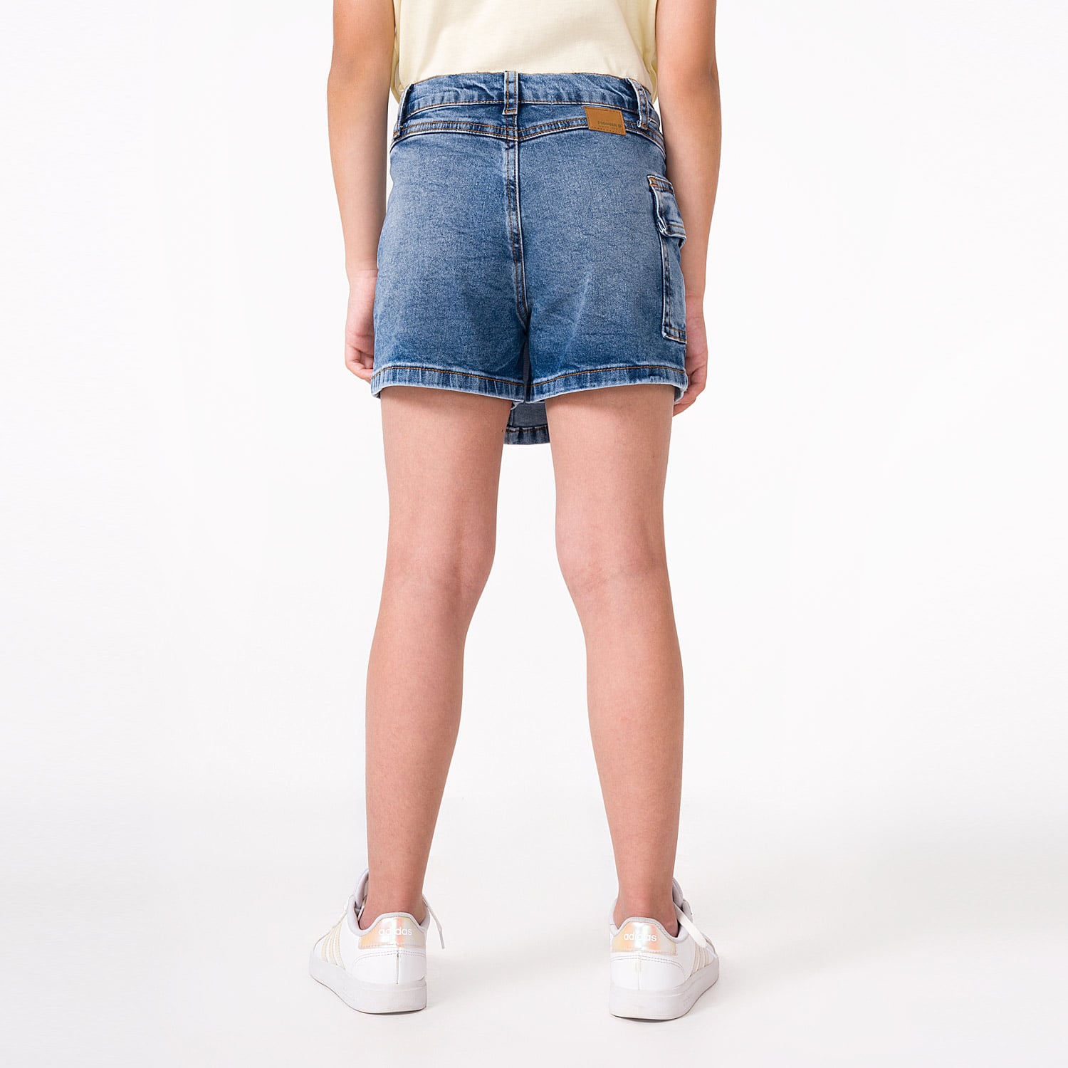 MINI SHORT DENIM STRETCH NIÑA PIONIER ZINTHIA - 2