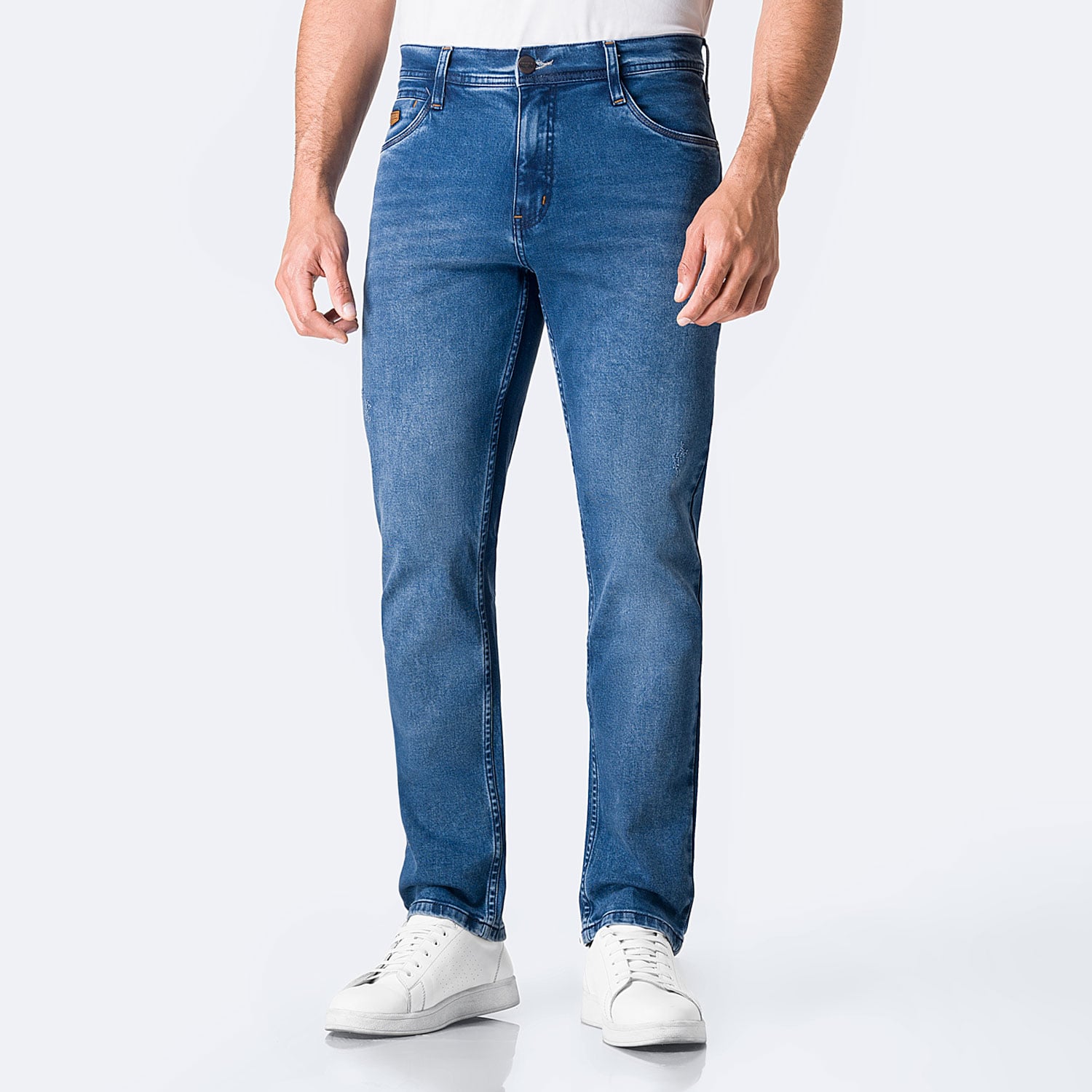 PANTALÓN JEAN SEMIPITILLO DENIM STRETCH HOMBRE PIONIER FREDDHY - 1