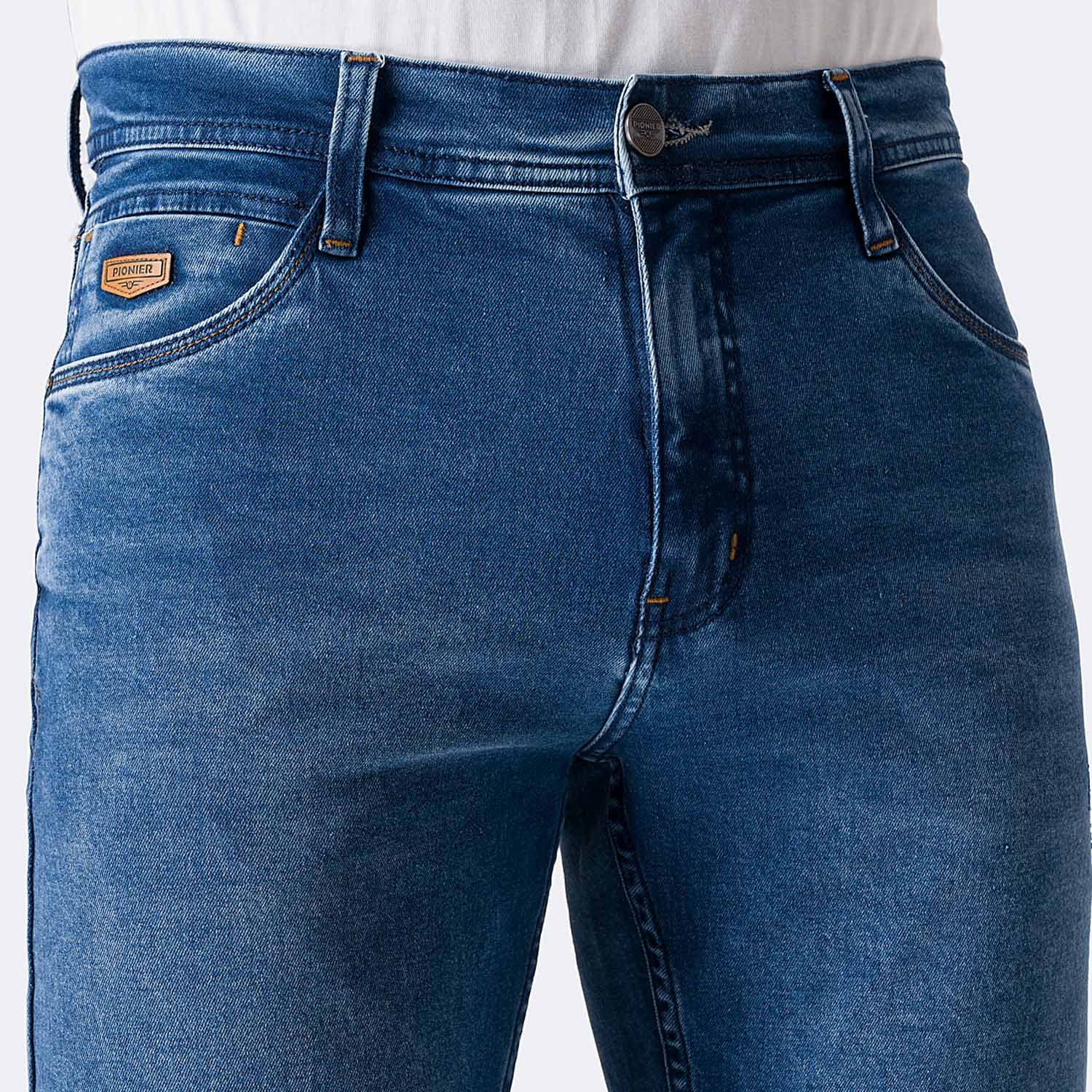 PANTALÓN JEAN SEMIPITILLO DENIM STRETCH HOMBRE PIONIER FREDDHY - 3