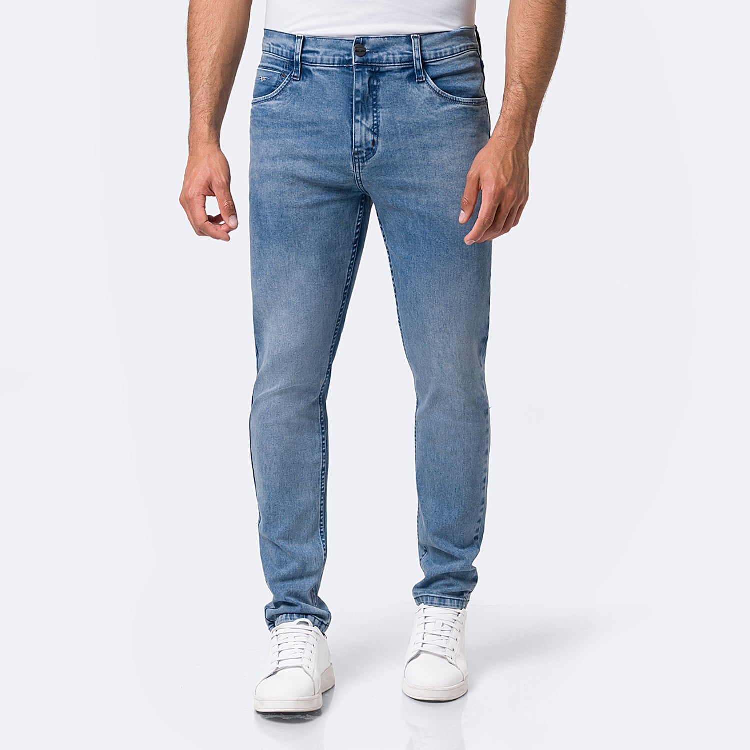 PANTALÓN JEAN PITILLO DENIM STRETCH HOMBRE PIONIER SAKID - 1