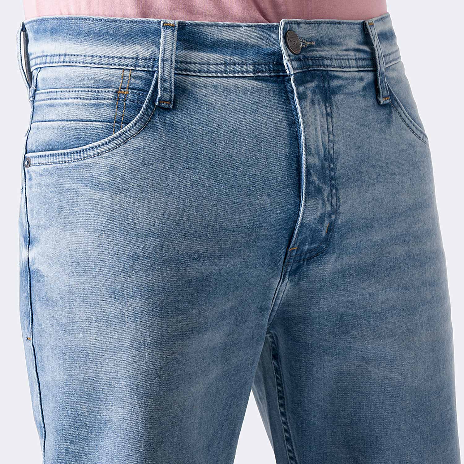 PANTALÓN JEAN SEMIPITILLO DENIM STRETCH HOMBRE PIONIER FRAHNK - 3