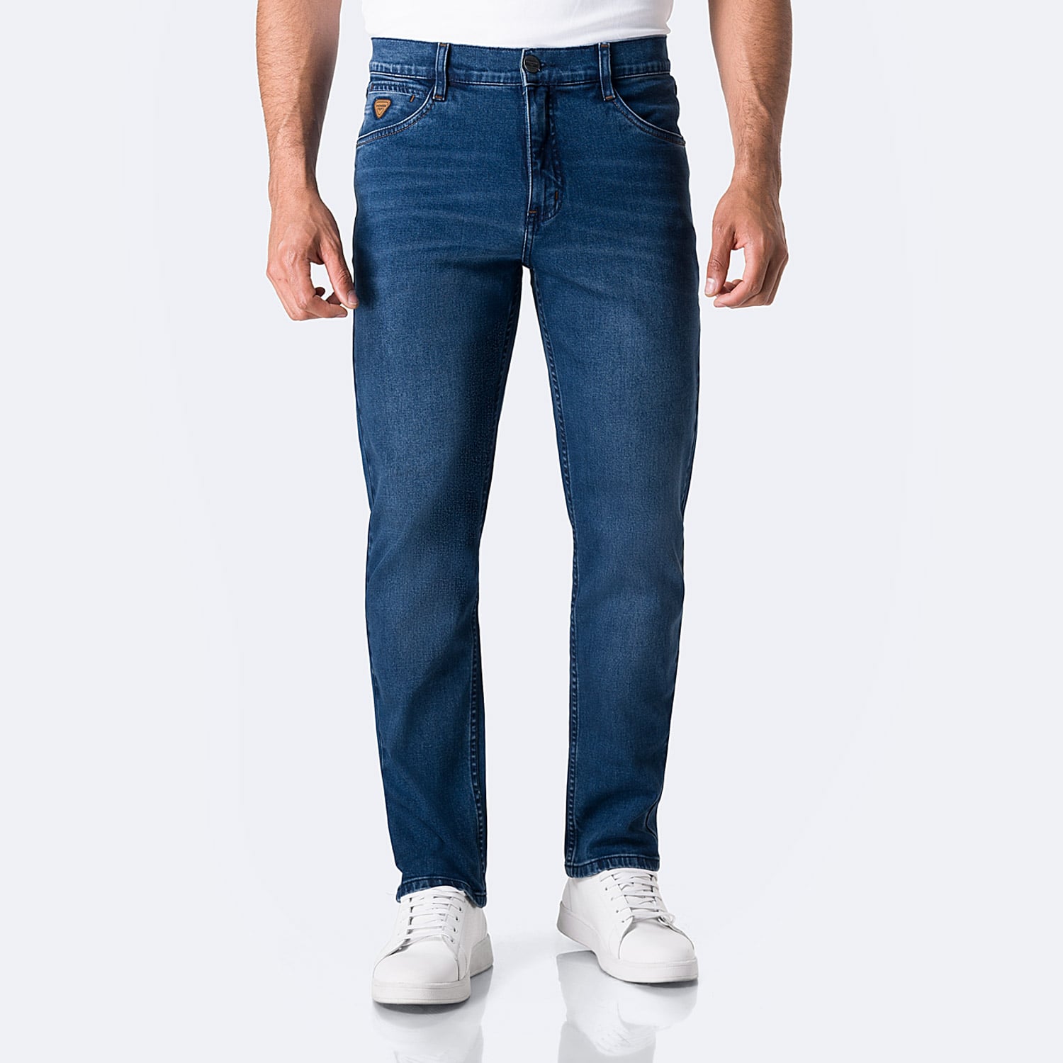 PANTALÓN JEAN SEMIPITILLO DENIM STRETCH HOMBRE PIONIER JJONAS - 1