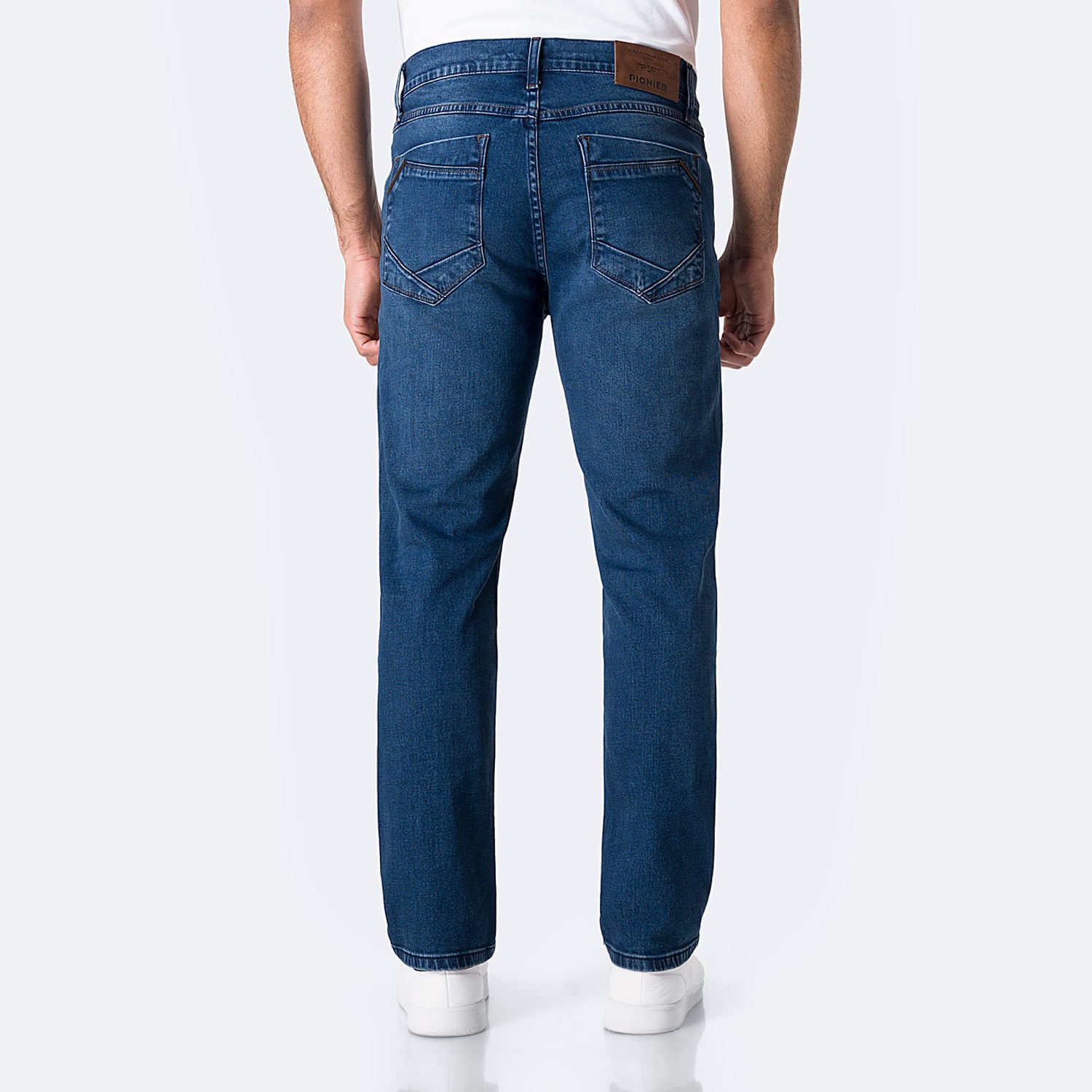 PANTALÓN JEAN SEMIPITILLO DENIM STRETCH HOMBRE PIONIER JJONAS - 2