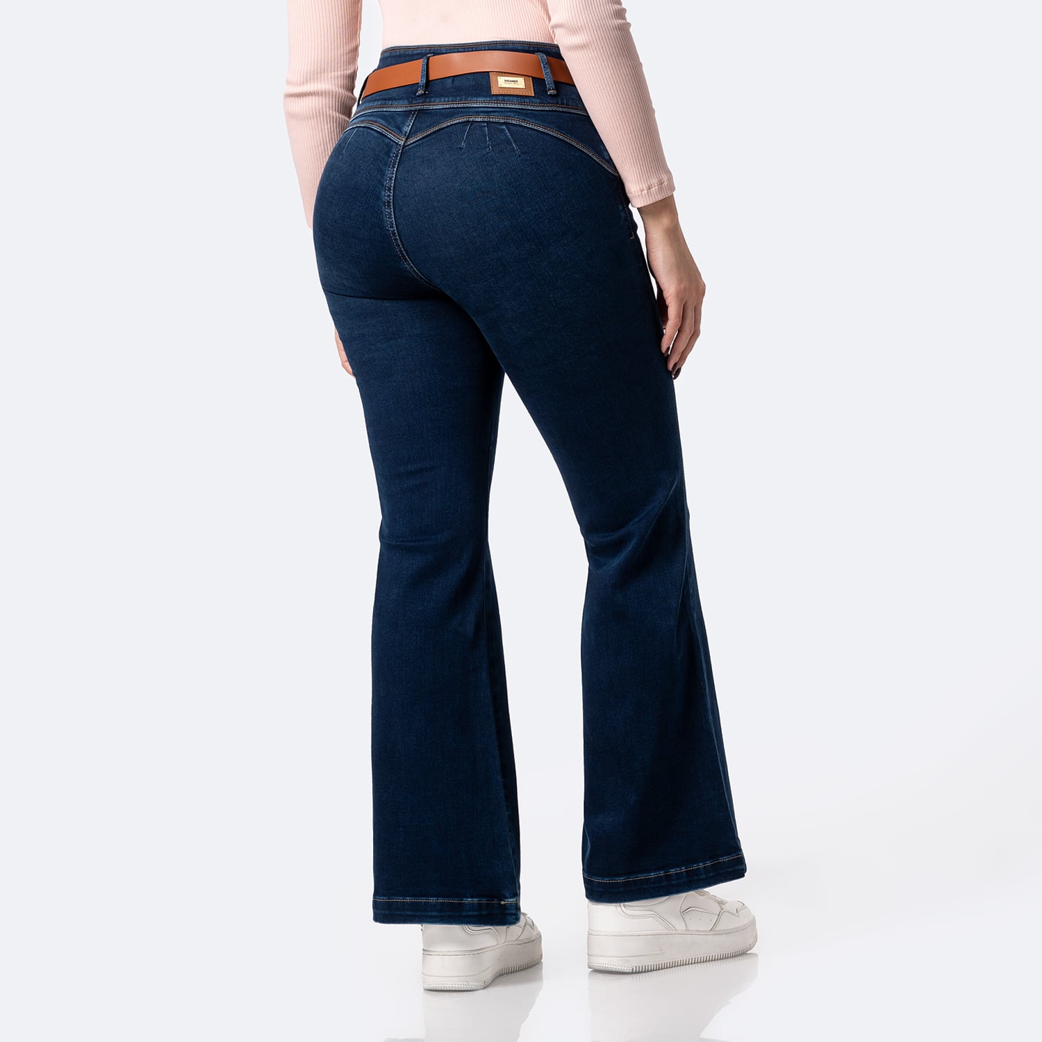 PANTALÓN JEAN DENIM STRETCH MUJER PIONIER ZUSANA - 2