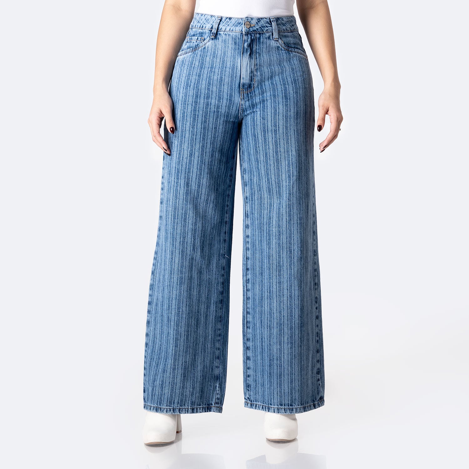 PANTALÓN JEAN DENIM MUJER PIONIER LAHEMI - 1