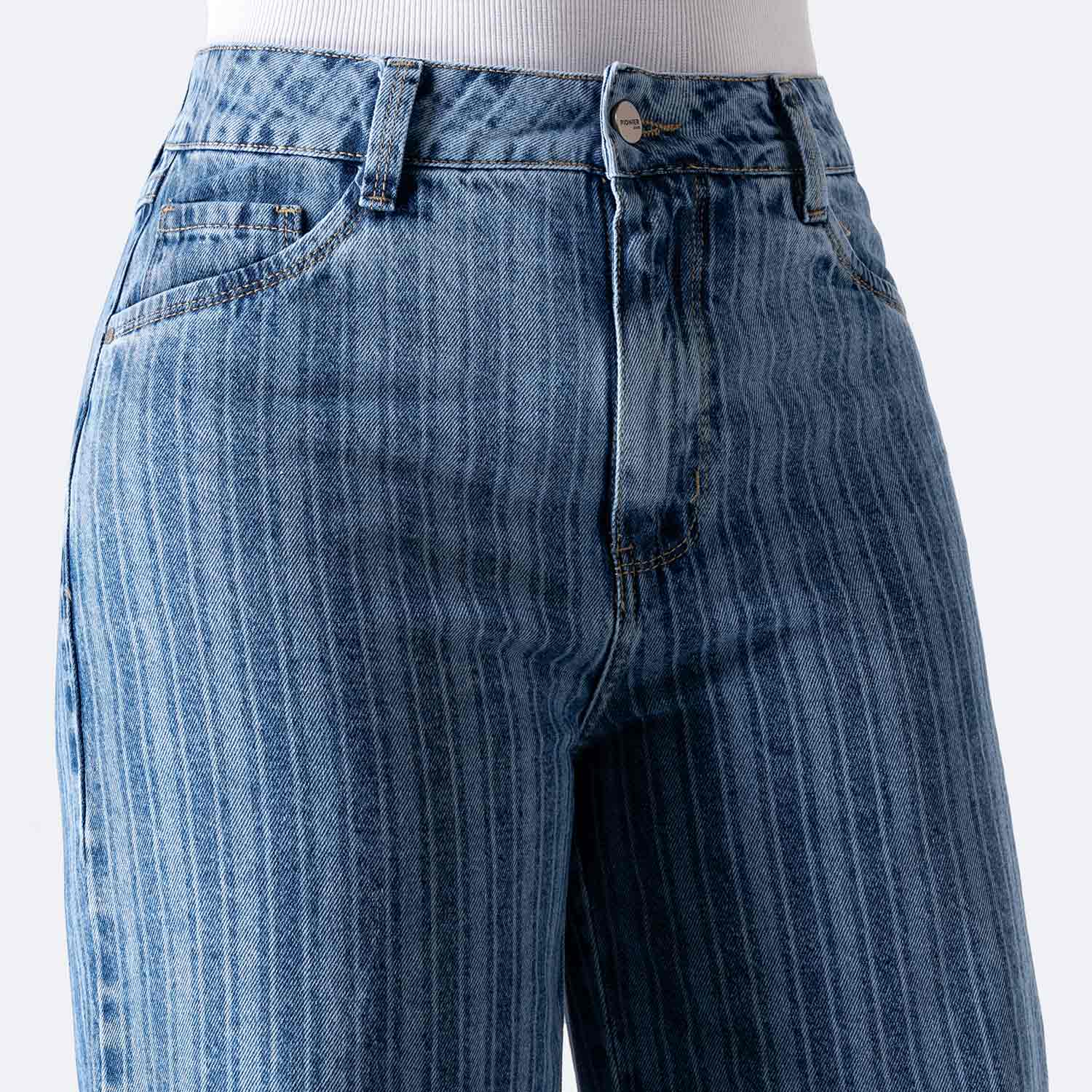 PANTALÓN JEAN DENIM MUJER PIONIER LAHEMI - 3