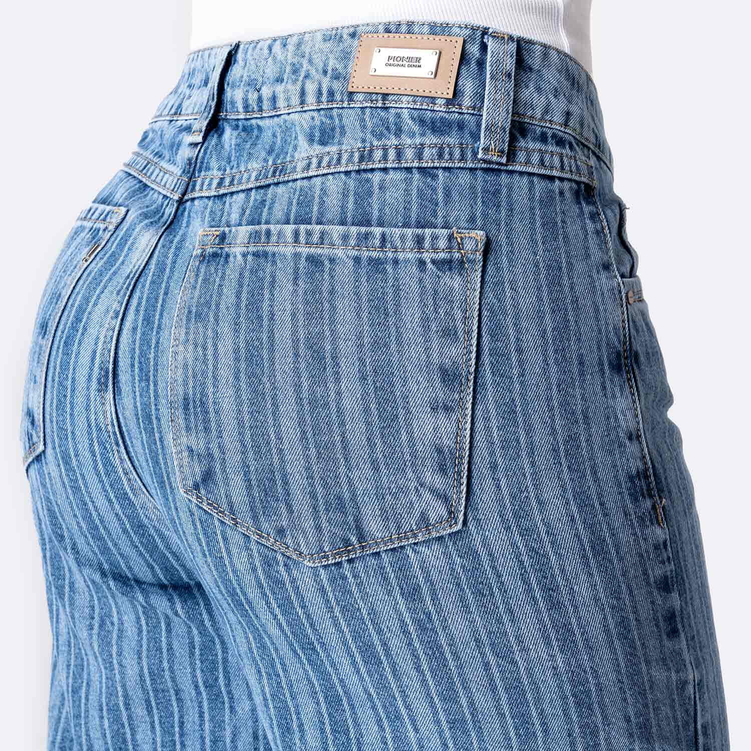 PANTALÓN JEAN DENIM MUJER PIONIER LAHEMI - 4