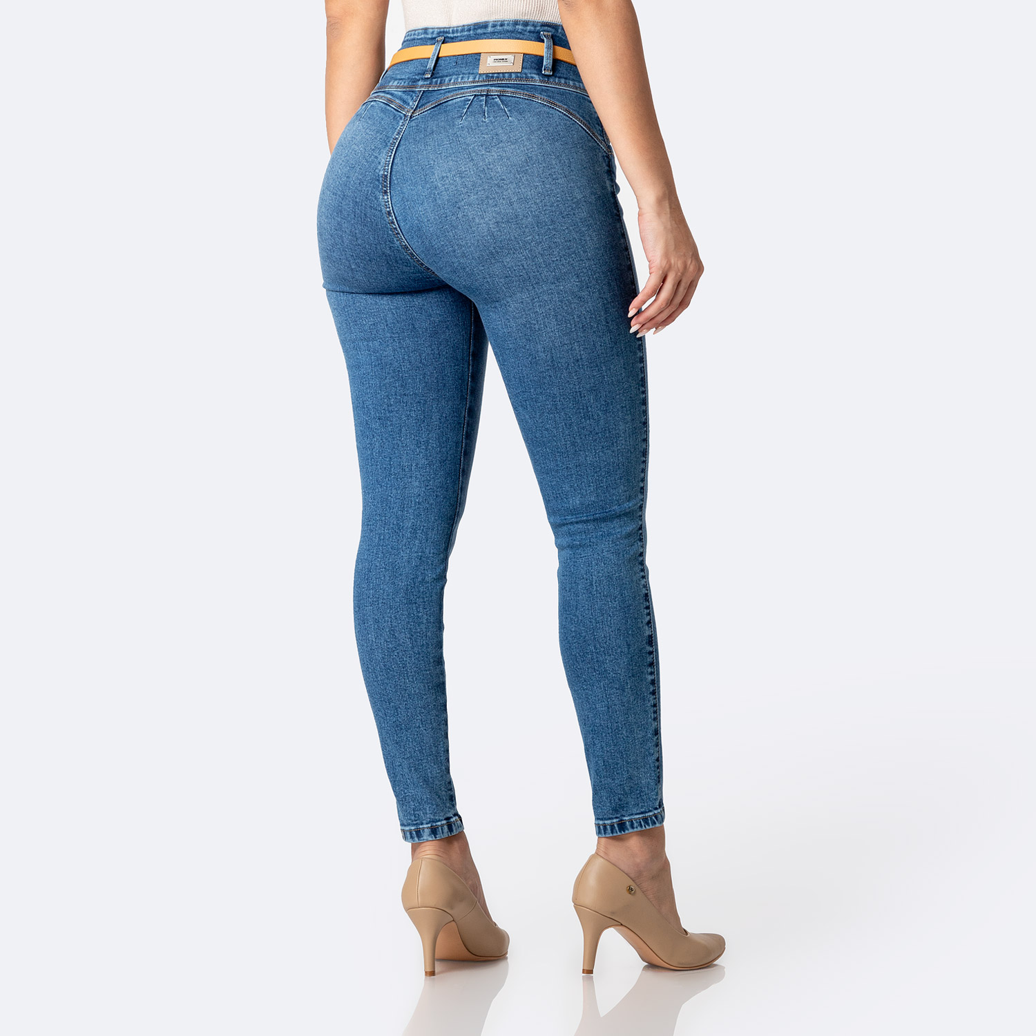 PANTALÓN JEAN PITILLO DENIM STRETCH MUJER PIONIER KIANAH - 2