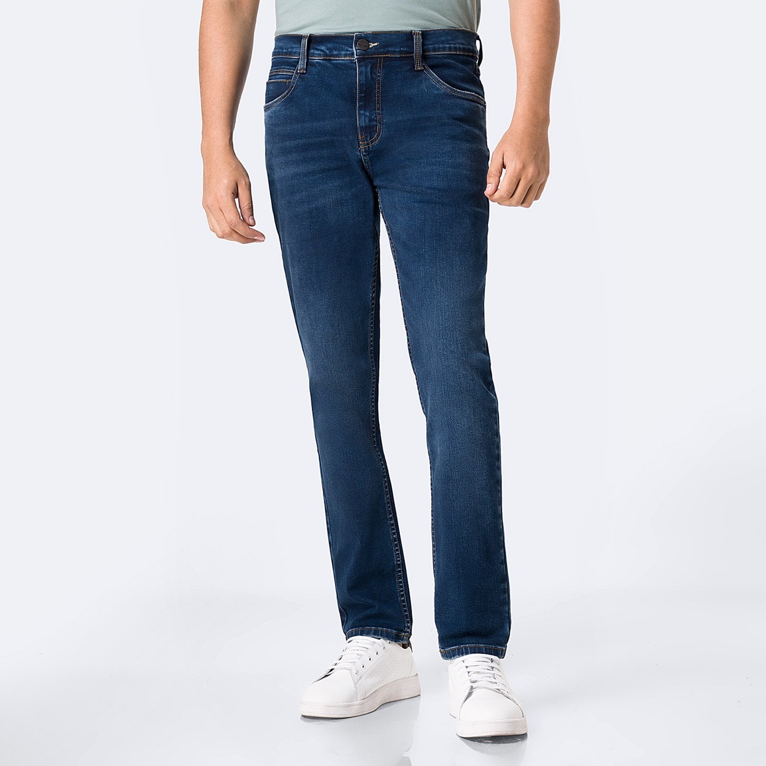 PANTALÓN JEAN PITILLO DENIM STRETCH HOMBRE PIONIER HAROON - 1