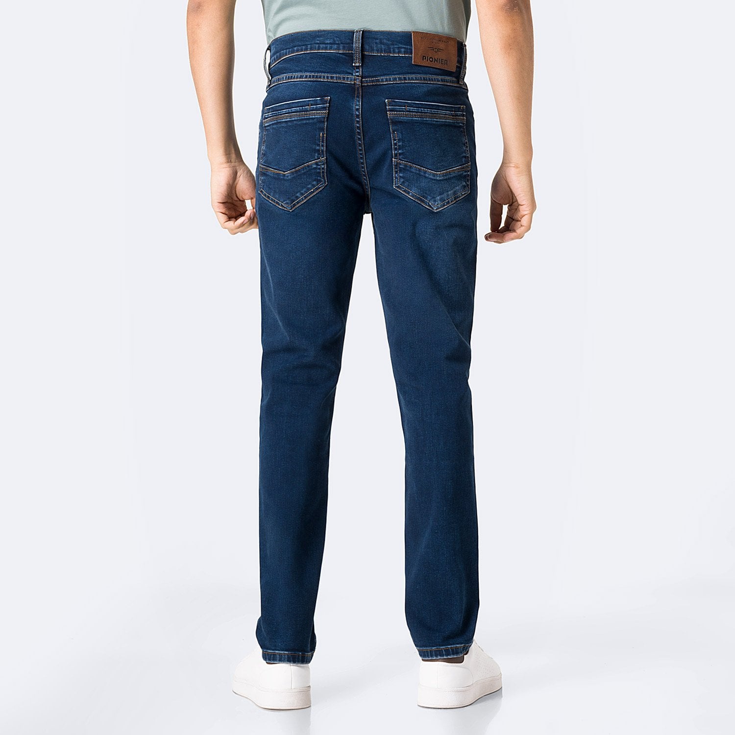 PANTALÓN JEAN PITILLO DENIM STRETCH HOMBRE PIONIER HAROON - 2