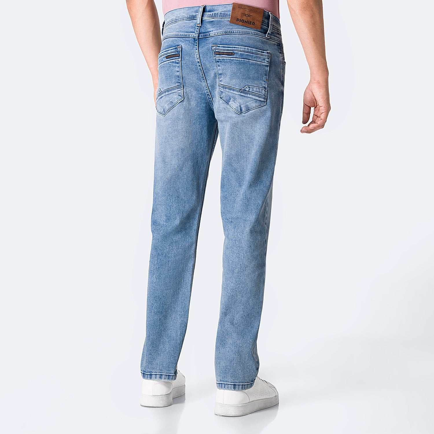 PANTALÓN JEAN SEMIPITILLO DENIM STRETCH HOMBRE PIONIER FRAHNK - 2