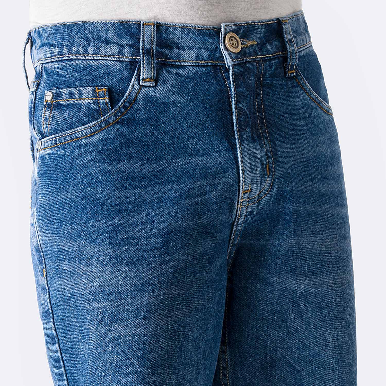 SHORT BERMUDA DENIM NIÑO PIONIER BERNABEE-RIGIDO - 3