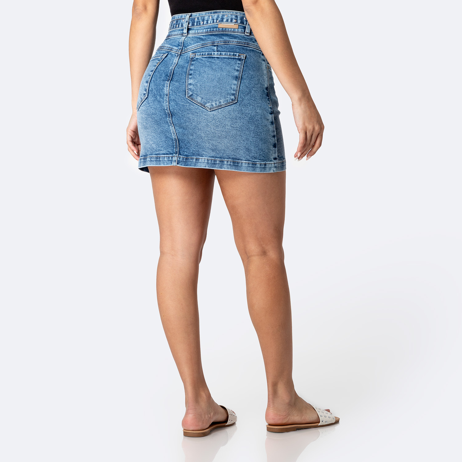 FALDA DENIM STRETCH MUJER PIONIER KAORHI - 2