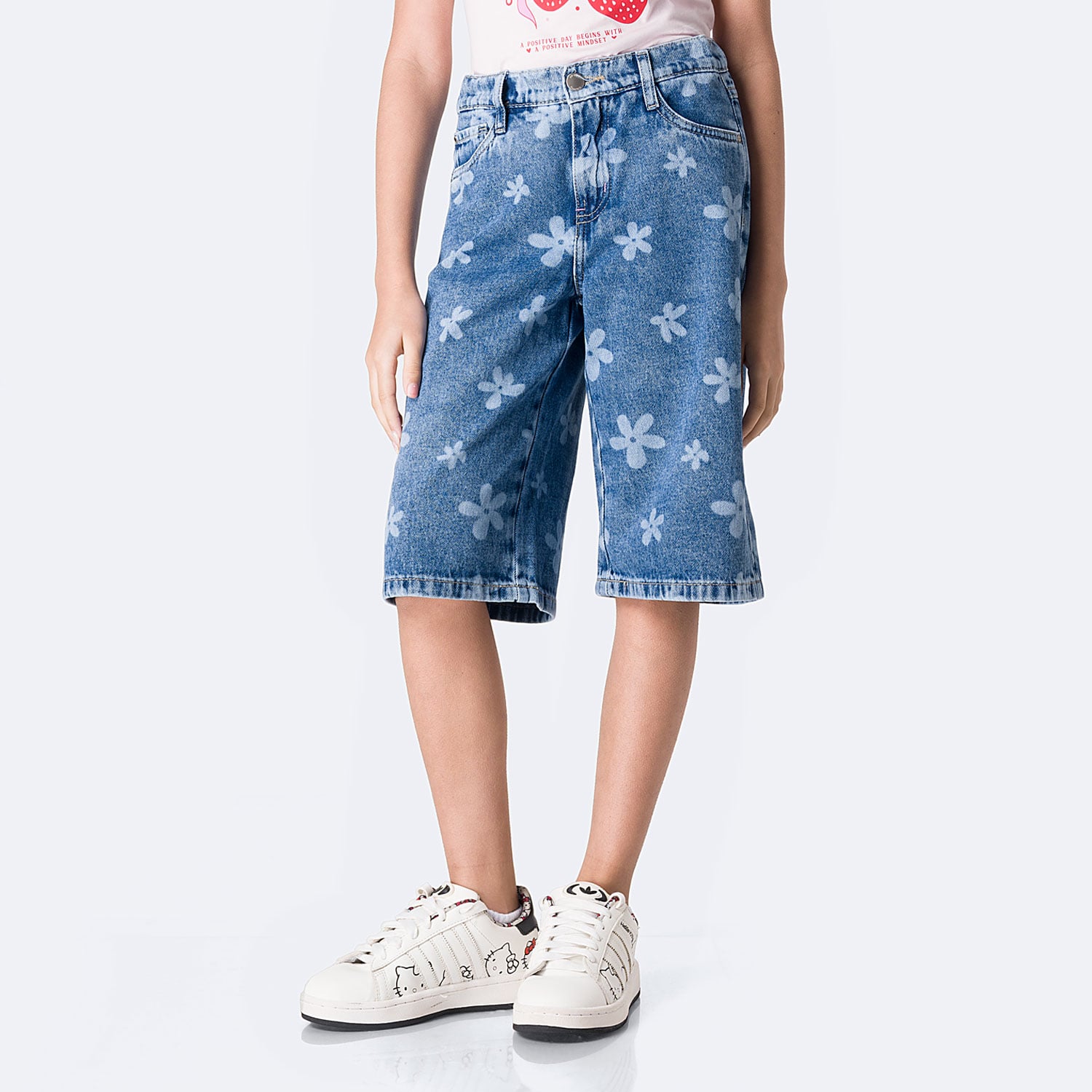 SHORT BERMUDA DENIM NIÑA PIONIER MARIAHH - 1