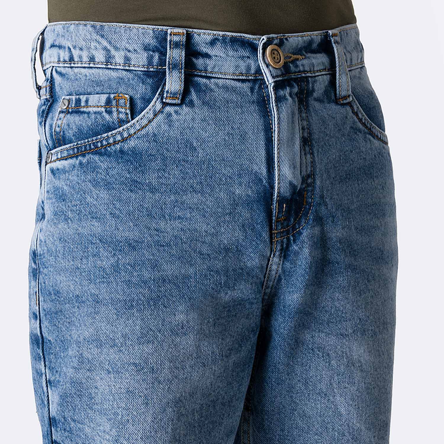 SHORT BERMUDA DENIM NIÑO PIONIER BERNABEE-RIGIDO - 2