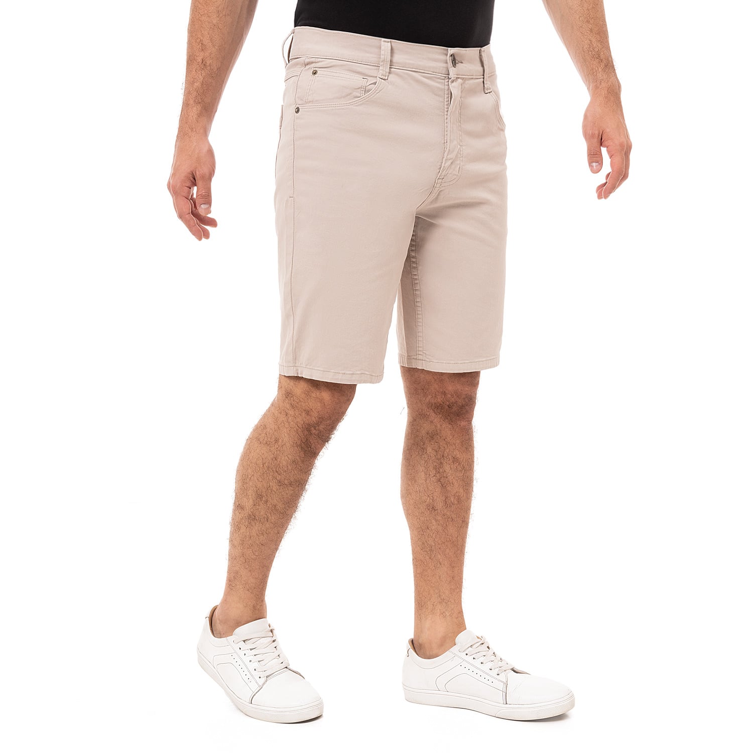 SHORT BERMUDA DRILL STRETCH HOMBRE PIONIER NEW JOURSH DRILL - 2