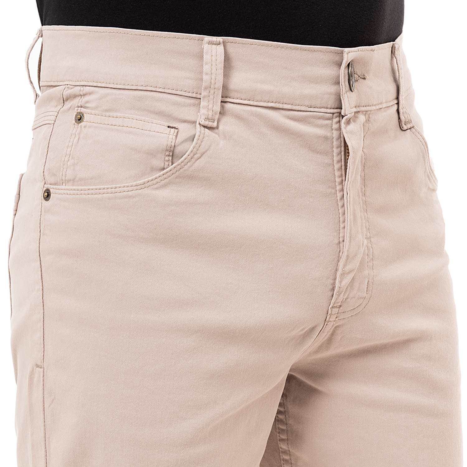 SHORT BERMUDA DRILL STRETCH HOMBRE PIONIER NEW JOURSH DRILL - 4