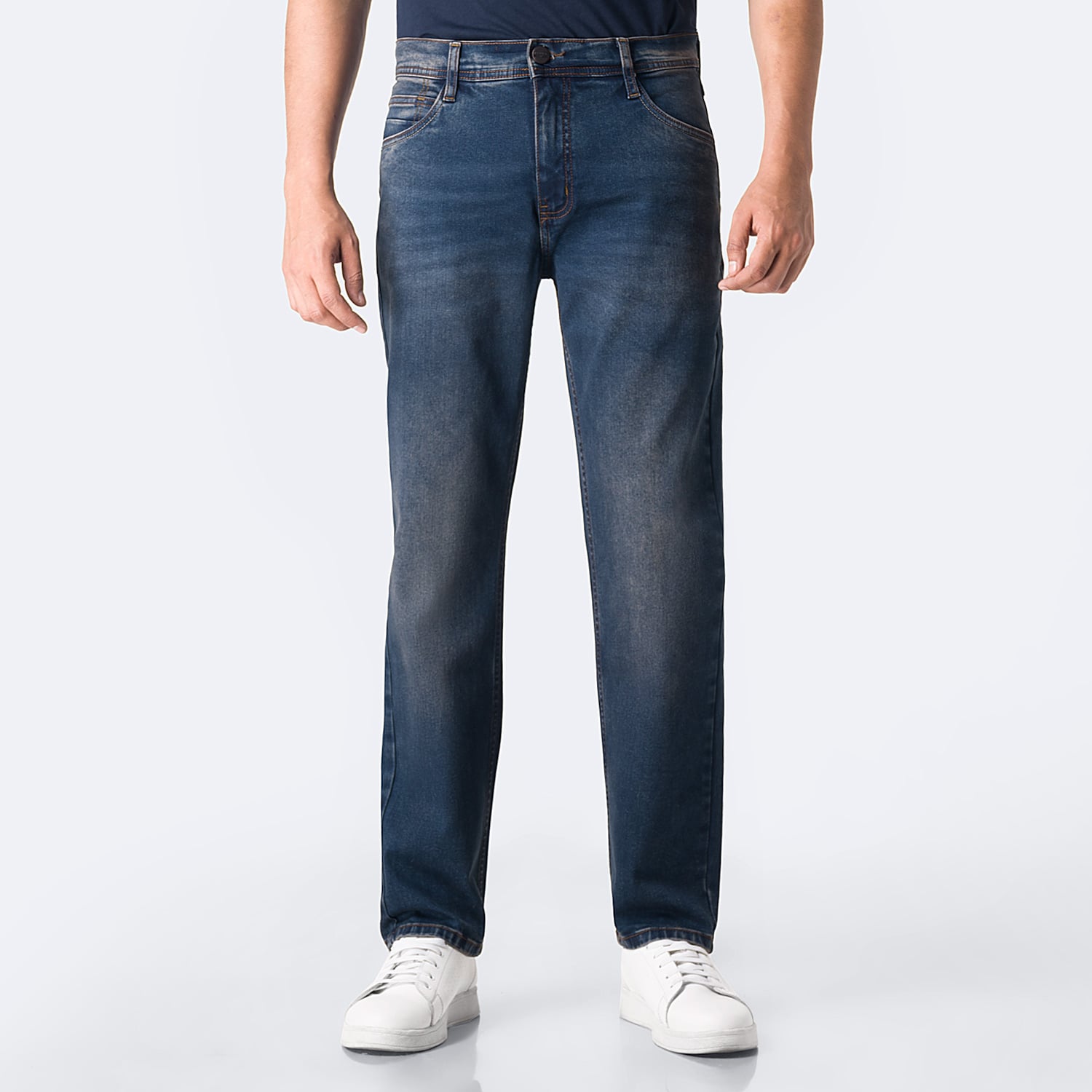 PANTALÓN JEAN SEMIPITILLO DENIM STRETCH HOMBRE PIONIER FRAHNK - 1