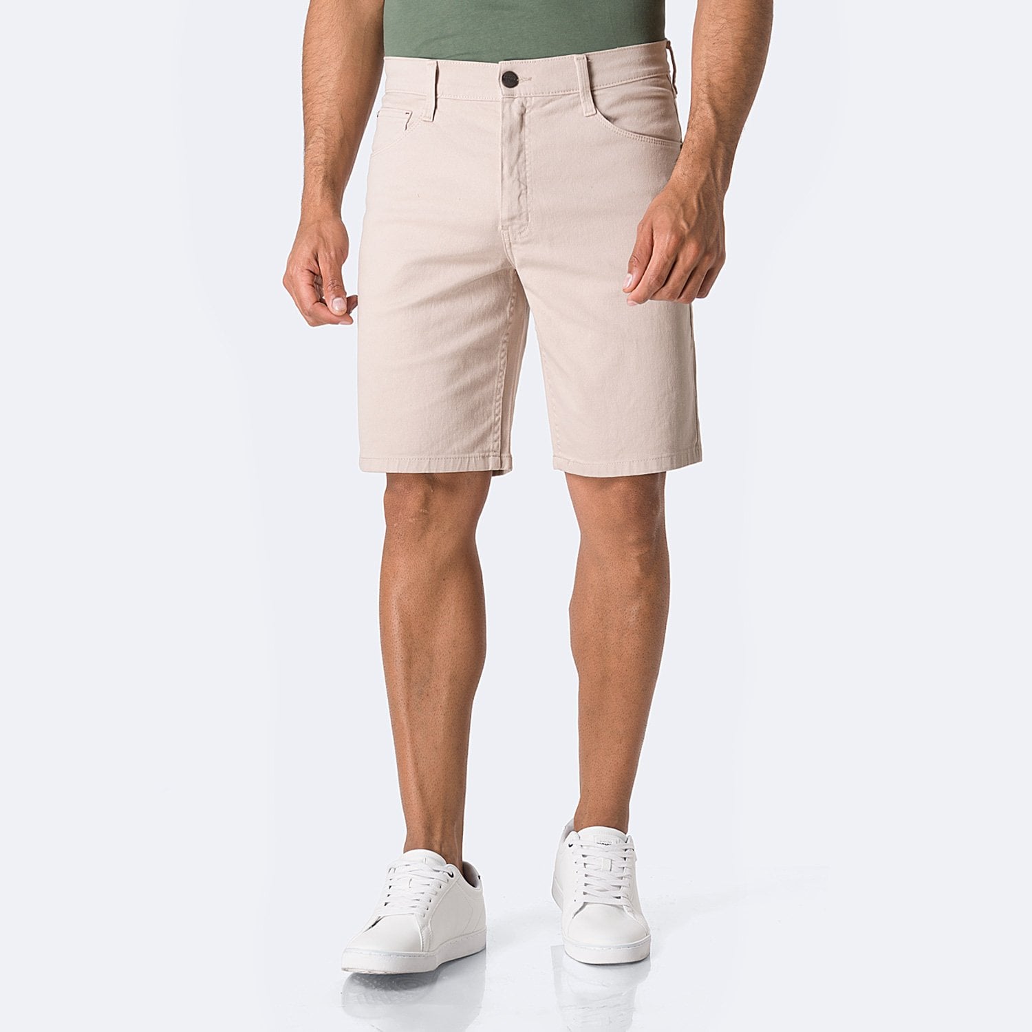 SHORT BERMUDA DRILL STRETCH HOMBRE PIONIER NEW JOURSH DRILL - 1