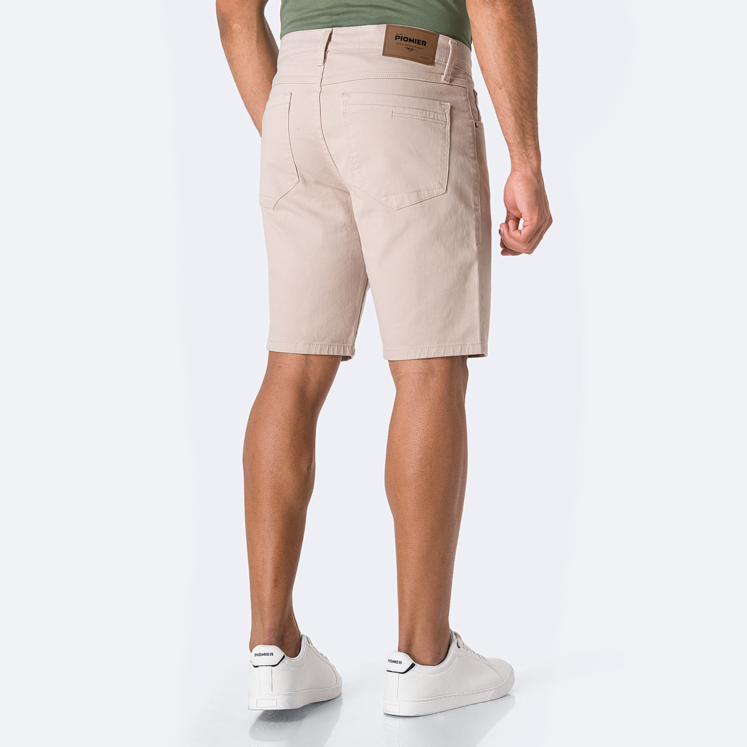 SHORT BERMUDA DRILL STRETCH HOMBRE PIONIER NEW JOURSH DRILL - 2