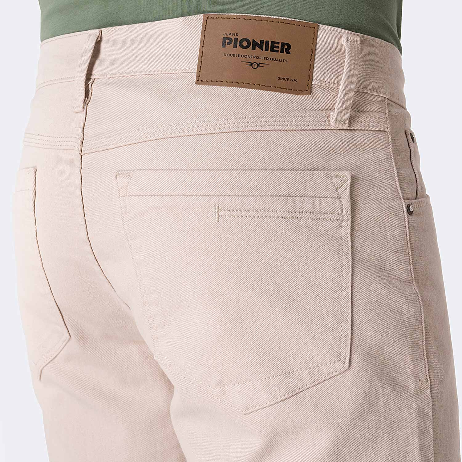 SHORT BERMUDA DRILL STRETCH HOMBRE PIONIER NEW JOURSH DRILL - 4