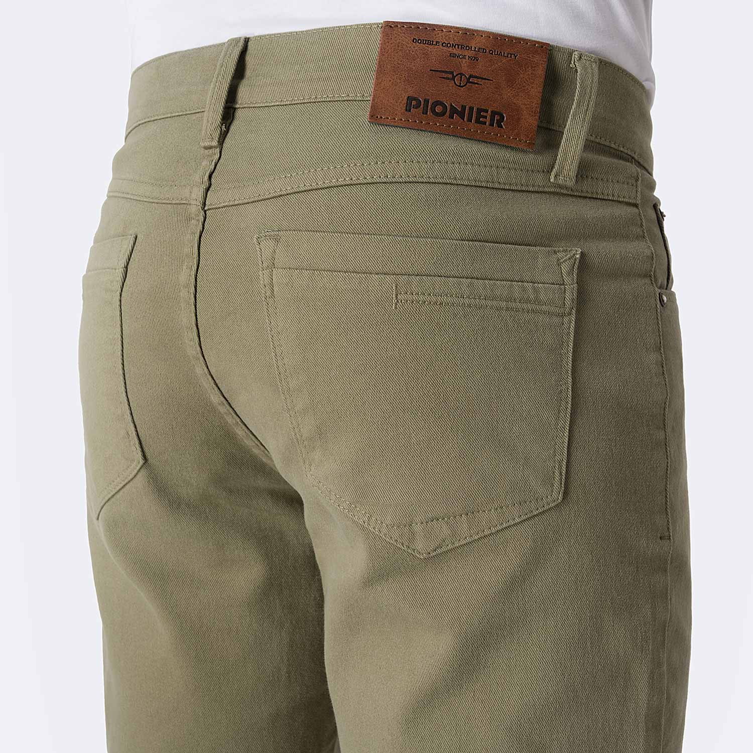 SHORT BERMUDA DRILL STRETCH HOMBRE PIONIER NEW JOURSH DRILL - 4