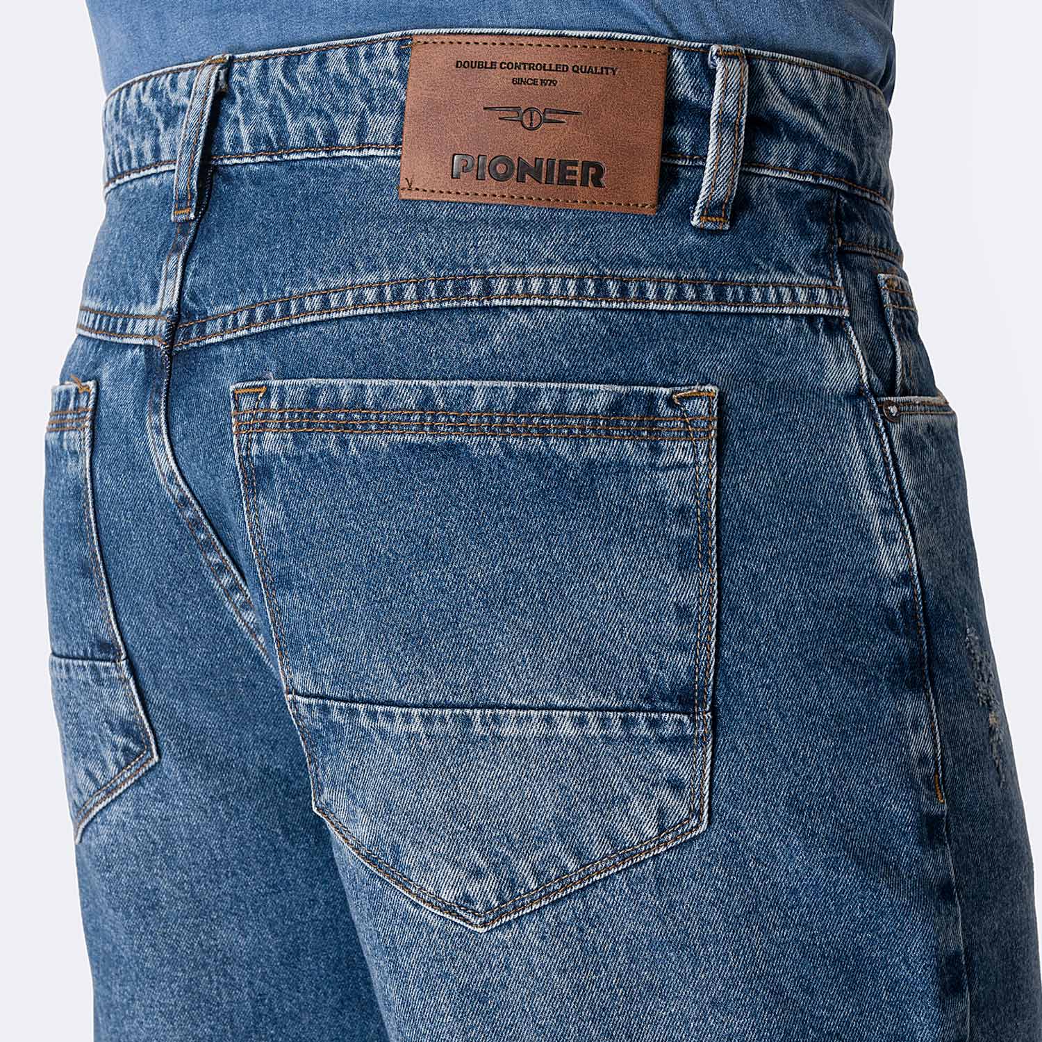 SHORT BERMUDA DENIM HOMBRE PIONIER OZMHAR - 4