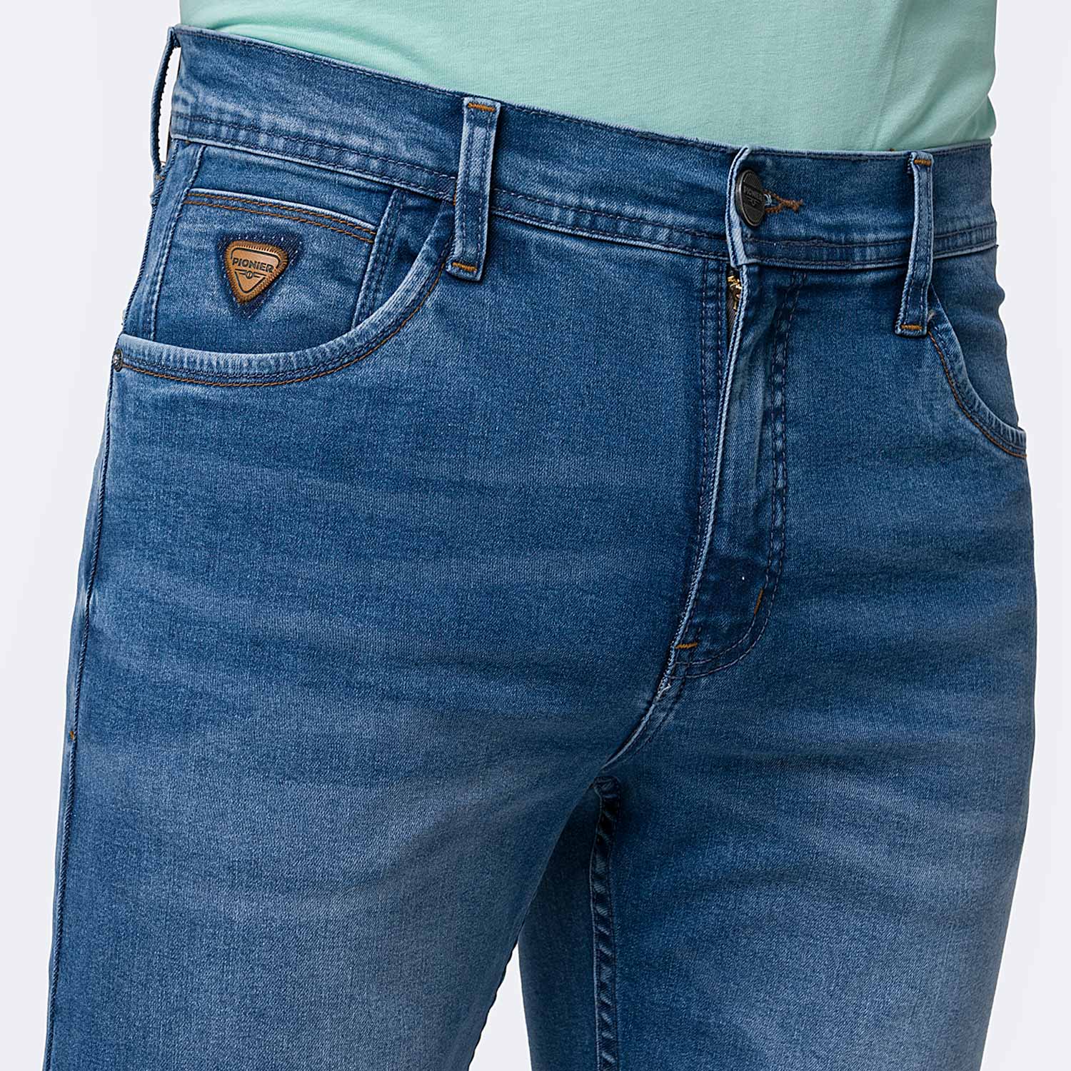 PANTALÓN JEAN PITILLO DENIM STRETCH HOMBRE PIONIER JAELLH - 3