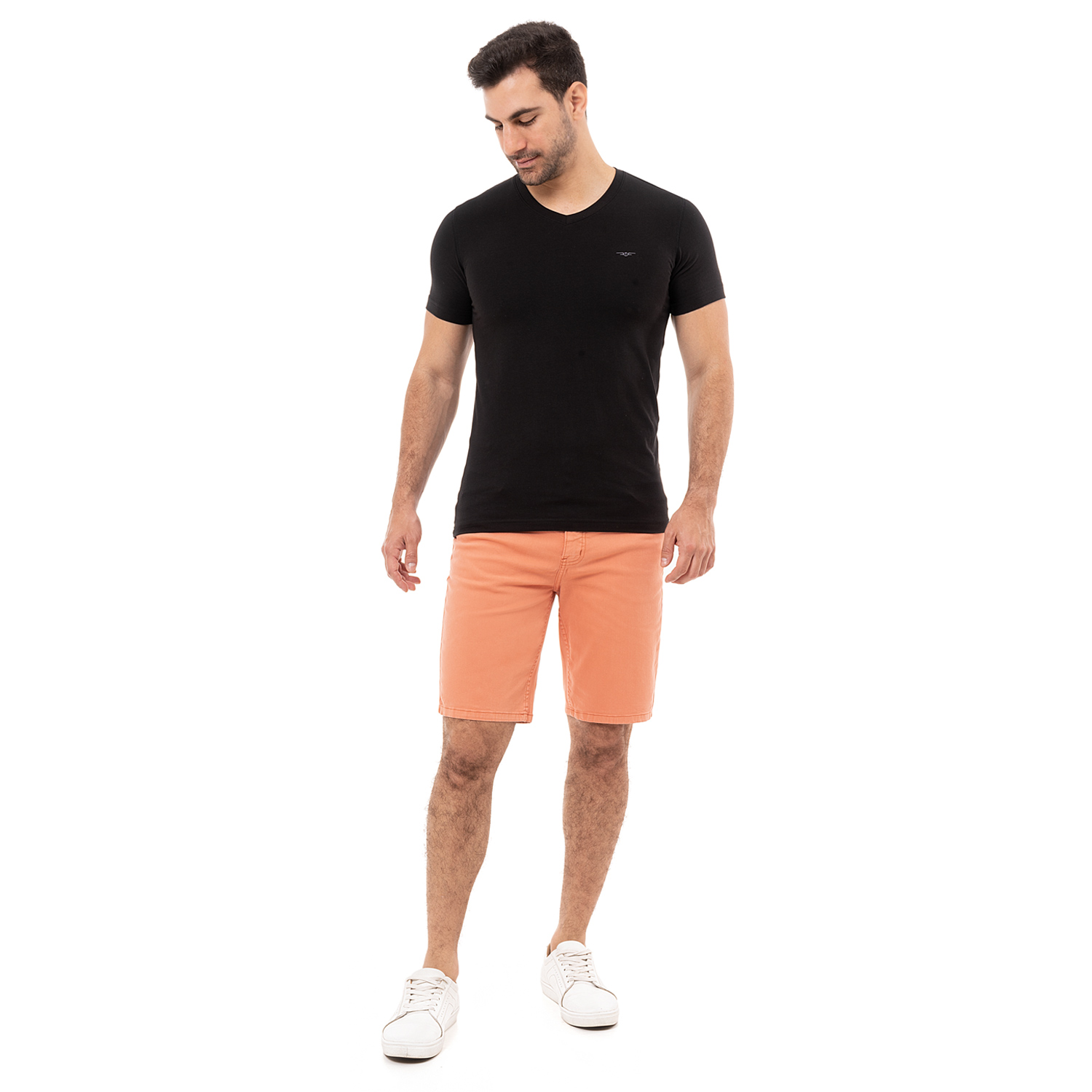 SHORT BERMUDA DRILL STRETCH HOMBRE PIONIER NEW JOURSH DRILL - 1