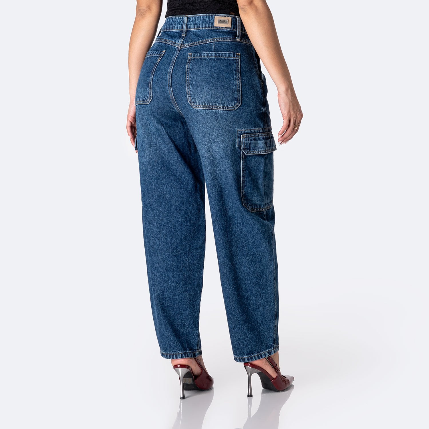 PANTALÓN JEAN DENIM MUJER PIONIER MAHELIS - 2