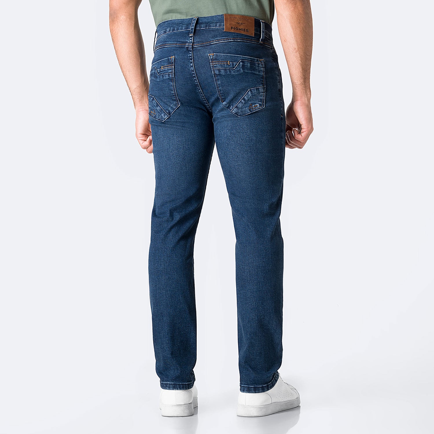 PANTALÓN JEAN PITILLO DENIM STRETCH HOMBRE PIONIER ADDNAN - 2
