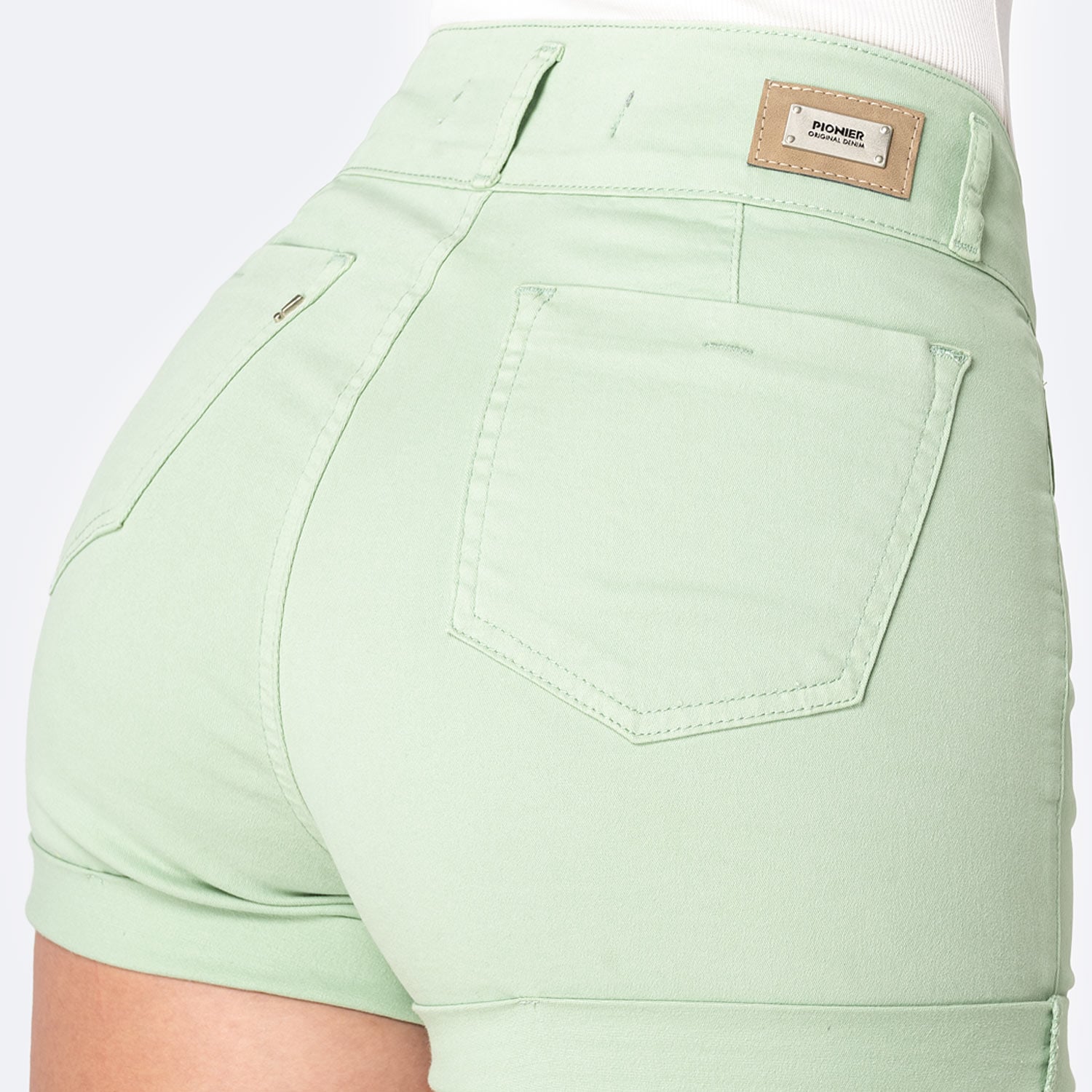 SHORT DRILL STRETCH MUJER PIONIER ZAMMY - 4