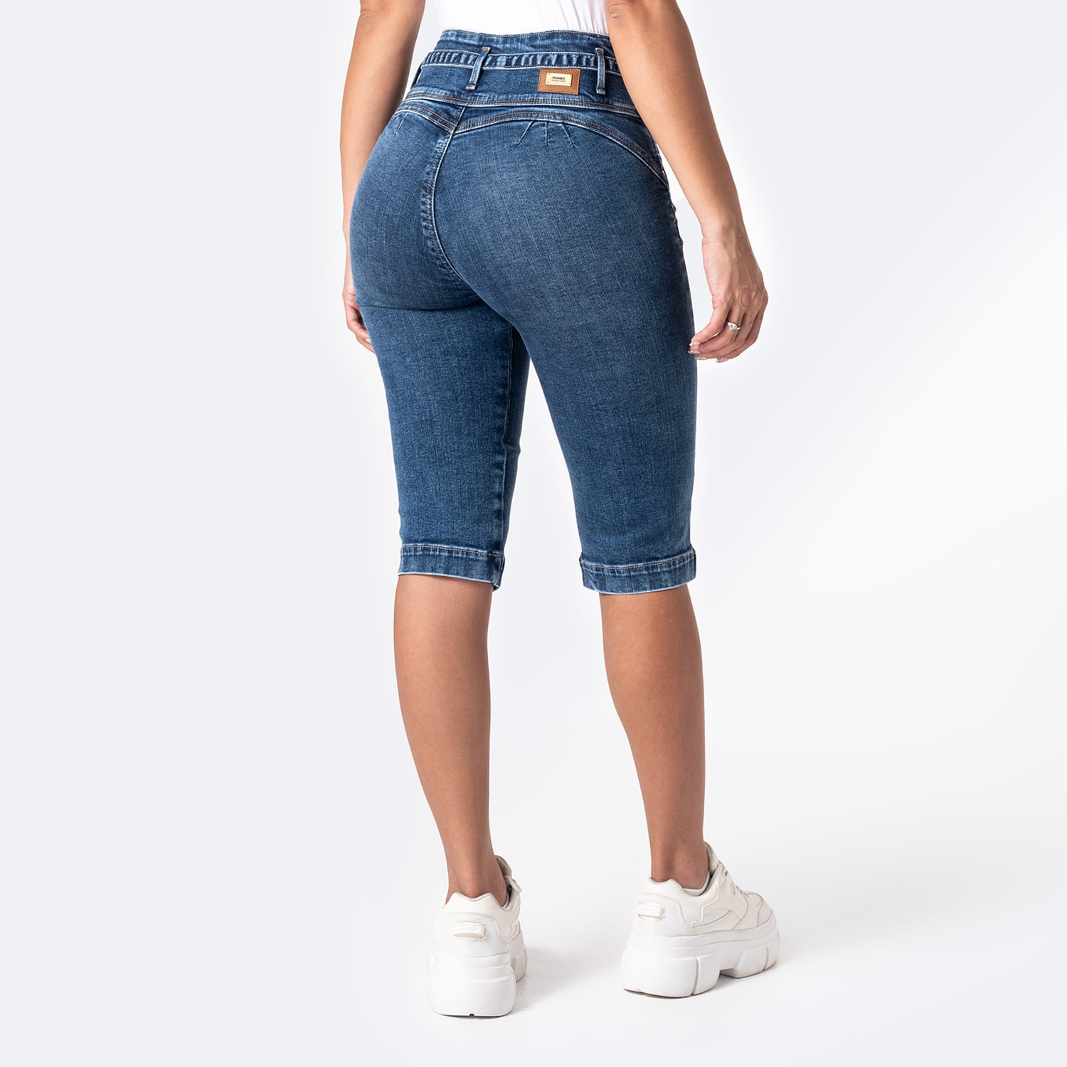 SHORT CROPPED DENIM STRETCH MUJER PIONIER LIAMI - 2