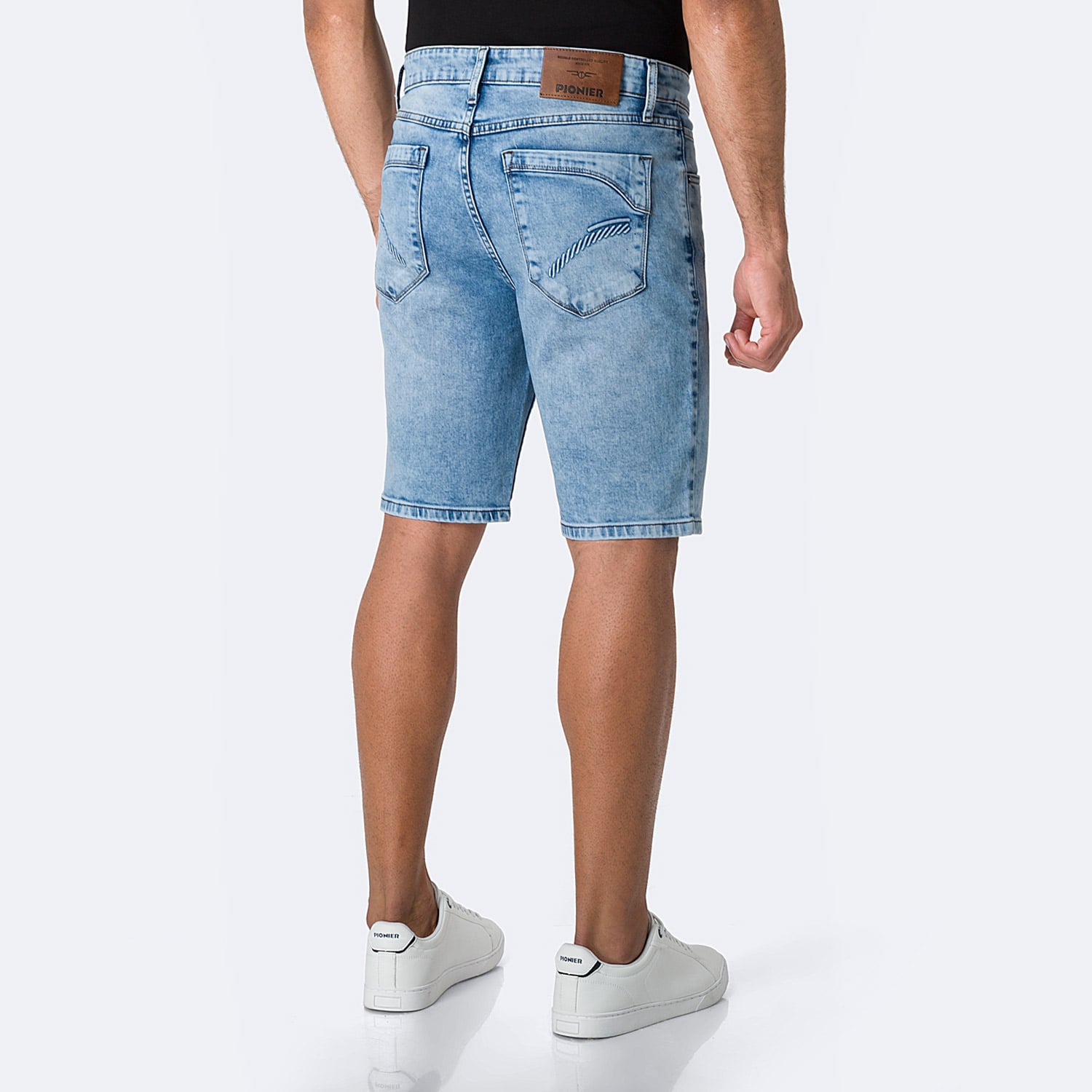SHORT BERMUDA DENIM STRETCH HOMBRE PIONIER KILIANH - 2