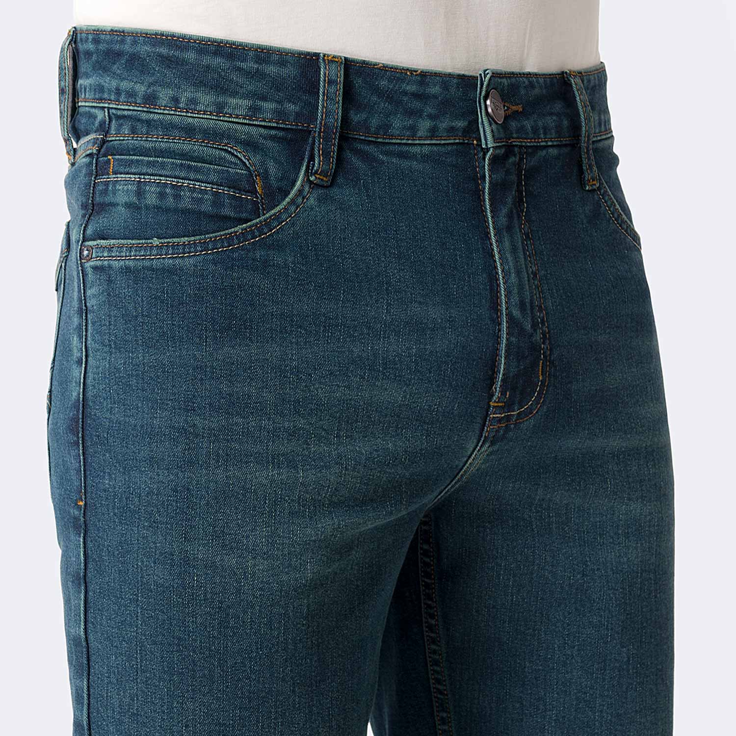 PANTALÓN JEAN SEMIPITILLO DENIM STRETCH HOMBRE PIONIER OSSKAR - 3