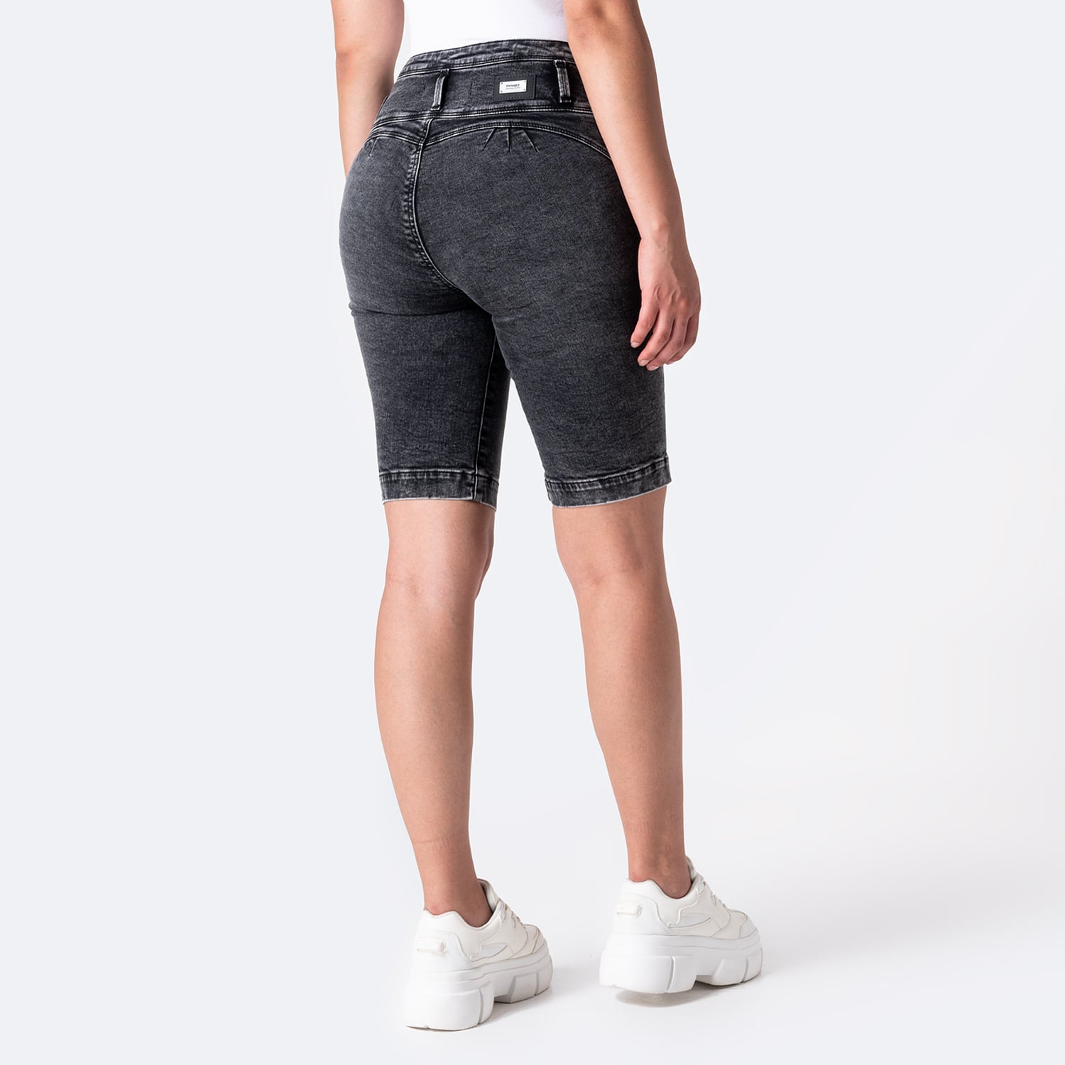 SHORT SNICKER DENIM STRETCH MUJER PIONIER MARLITA - 2