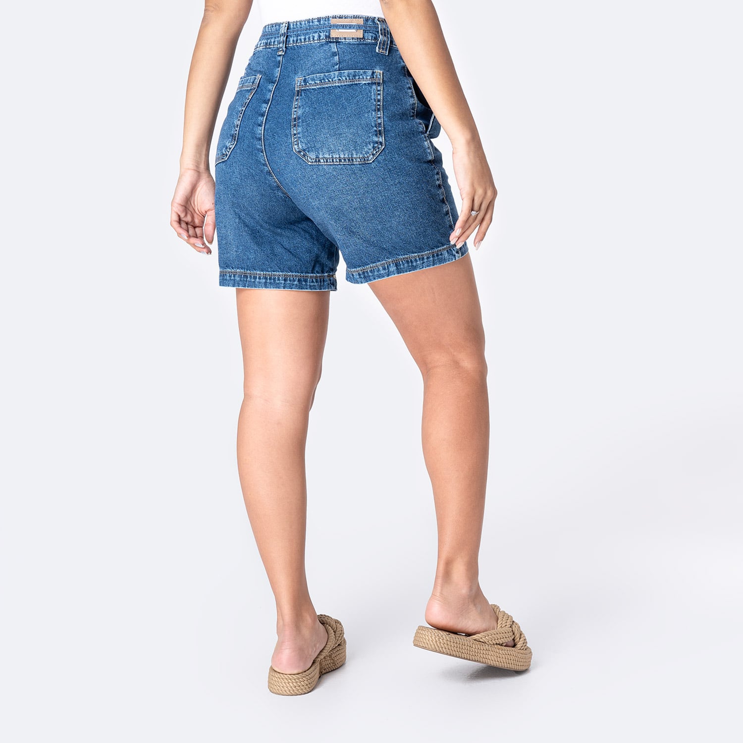 SHORT DENIM MUJER PIONIER FRATI - 2