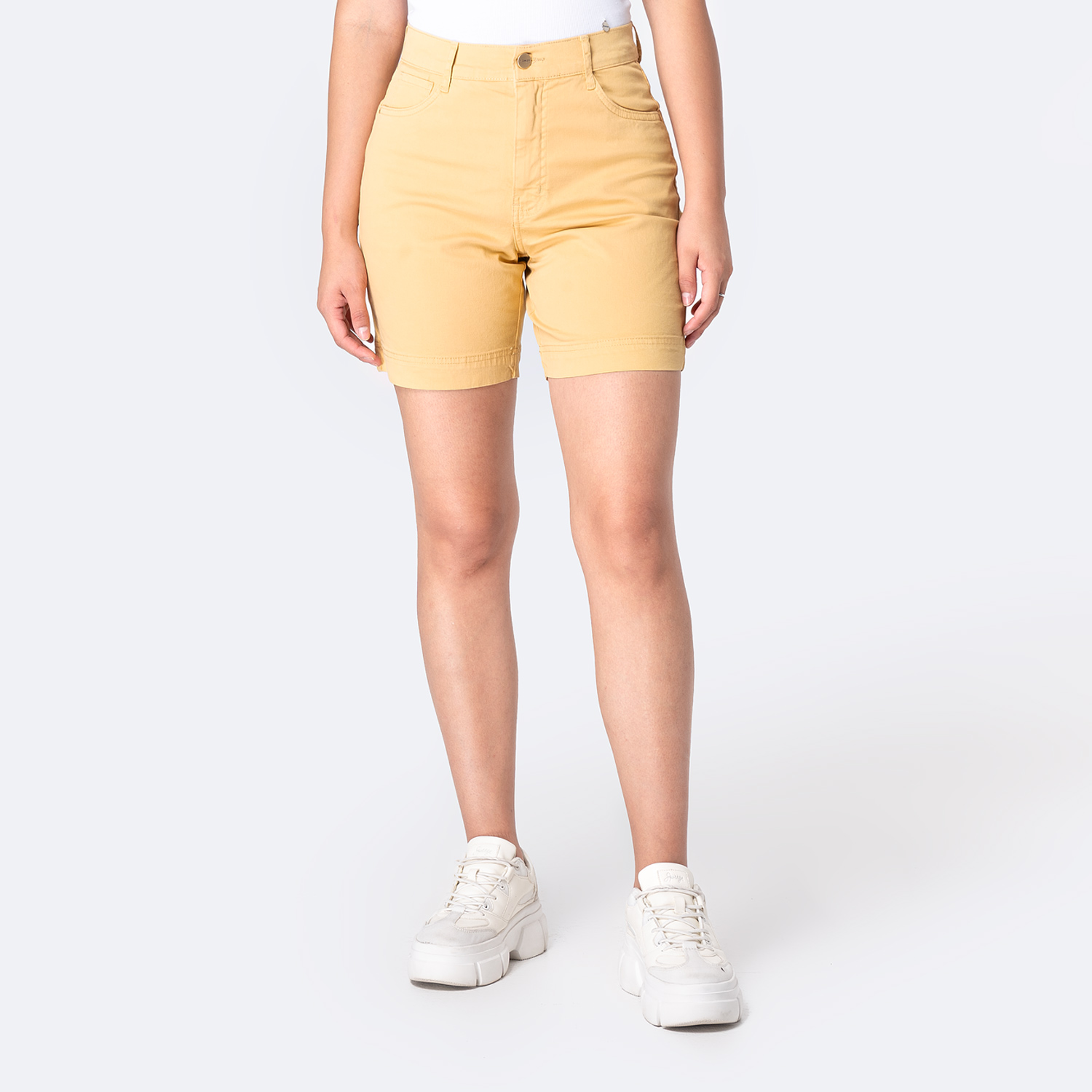 SHORT BERMUDA DRILL STRETCH MUJER PIONIER FRANCILA - 1