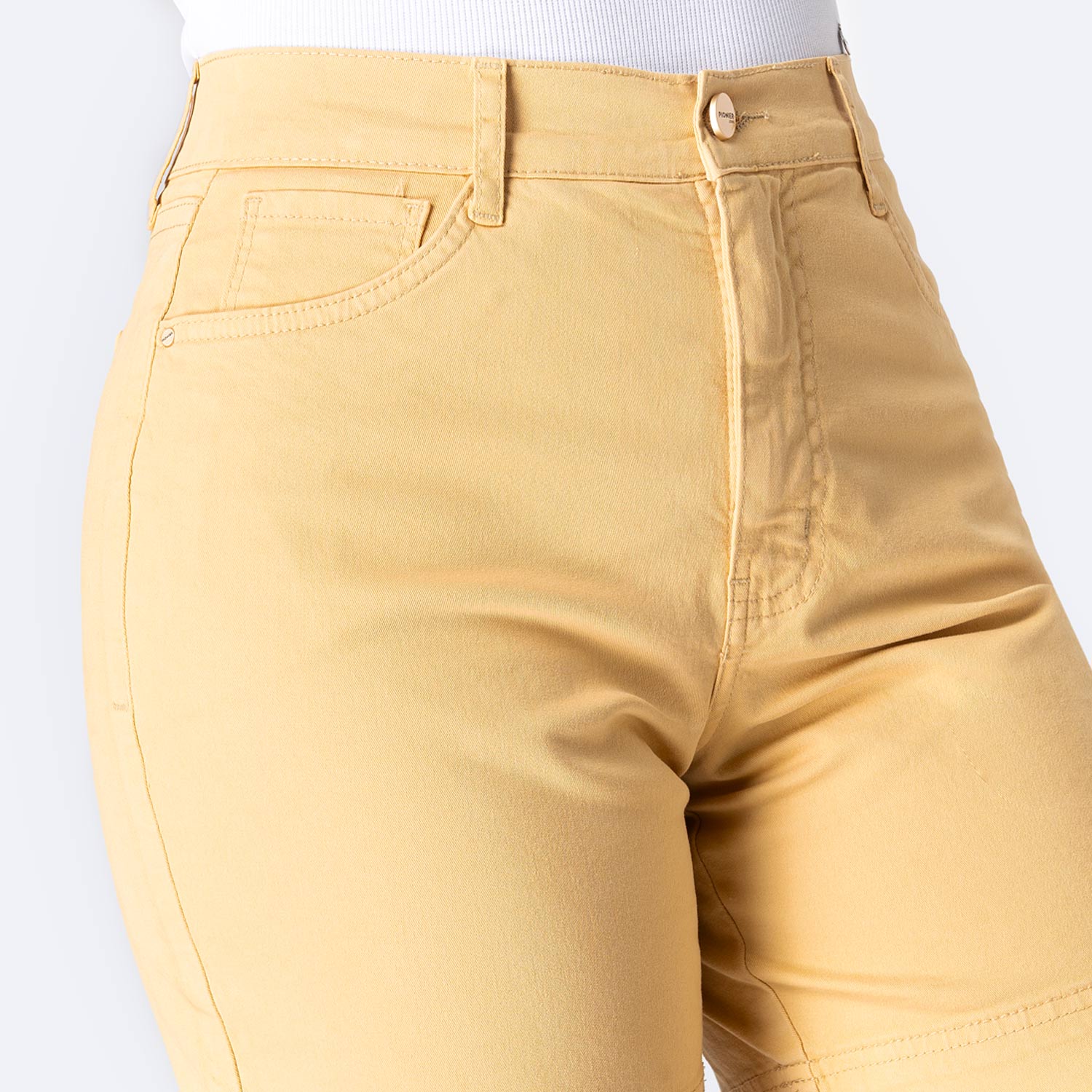 SHORT BERMUDA DRILL STRETCH MUJER PIONIER FRANCILA - 3