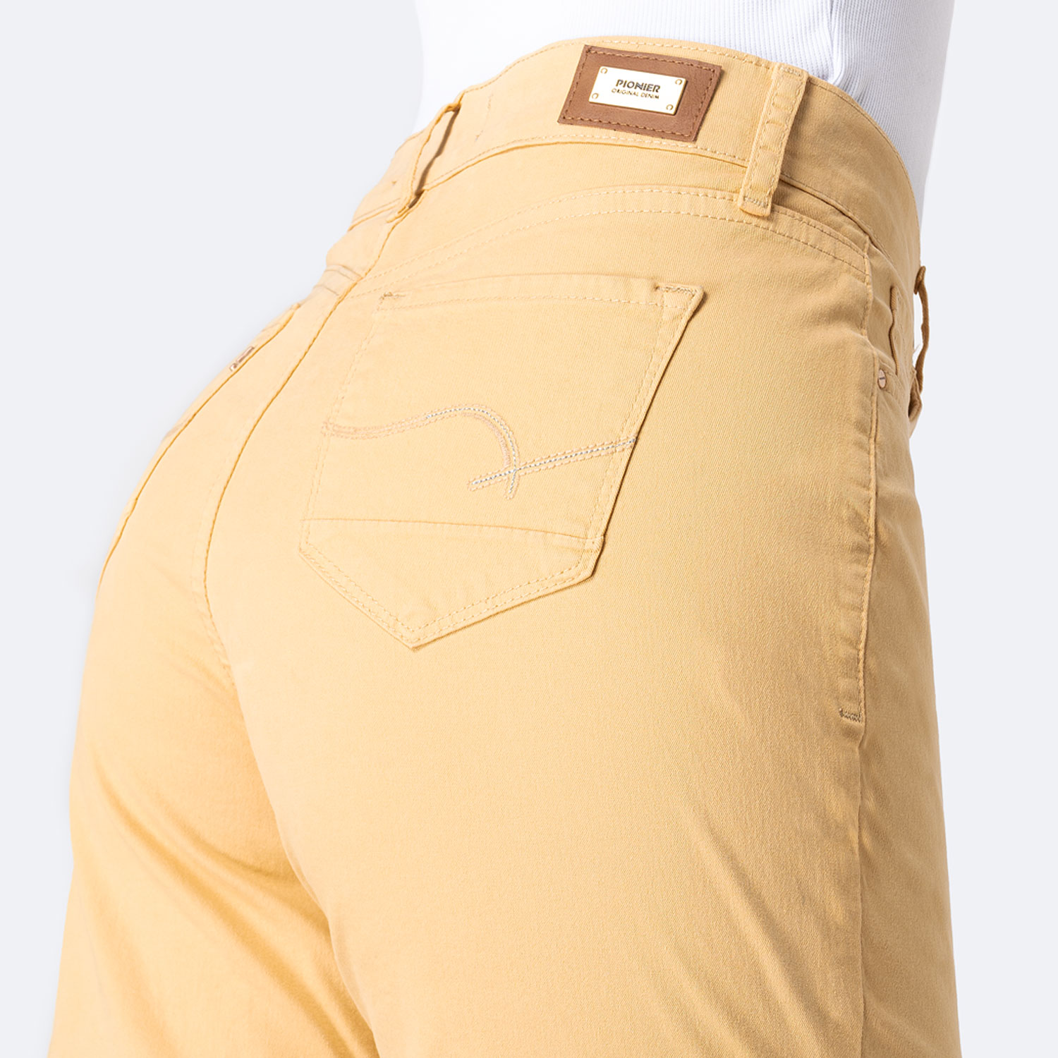 SHORT BERMUDA DRILL STRETCH MUJER PIONIER FRANCILA - 4