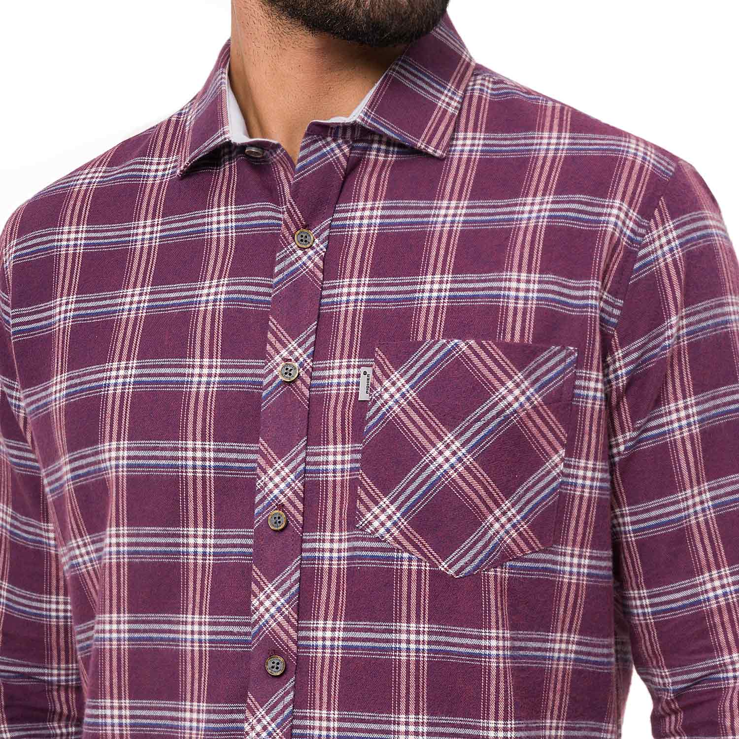 CAMISA VILLELA HOMBRE PIONIER LARSEN C-ML - 3
