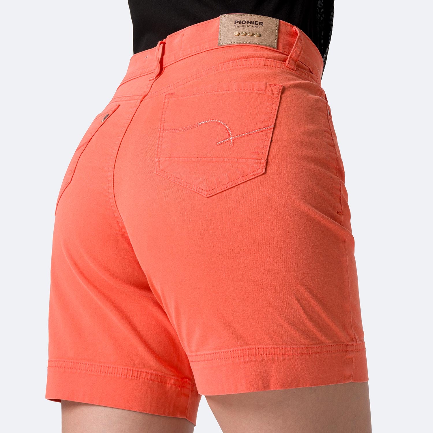 SHORT BERMUDA DRILL STRETCH MUJER PIONIER FRANCILA - 4