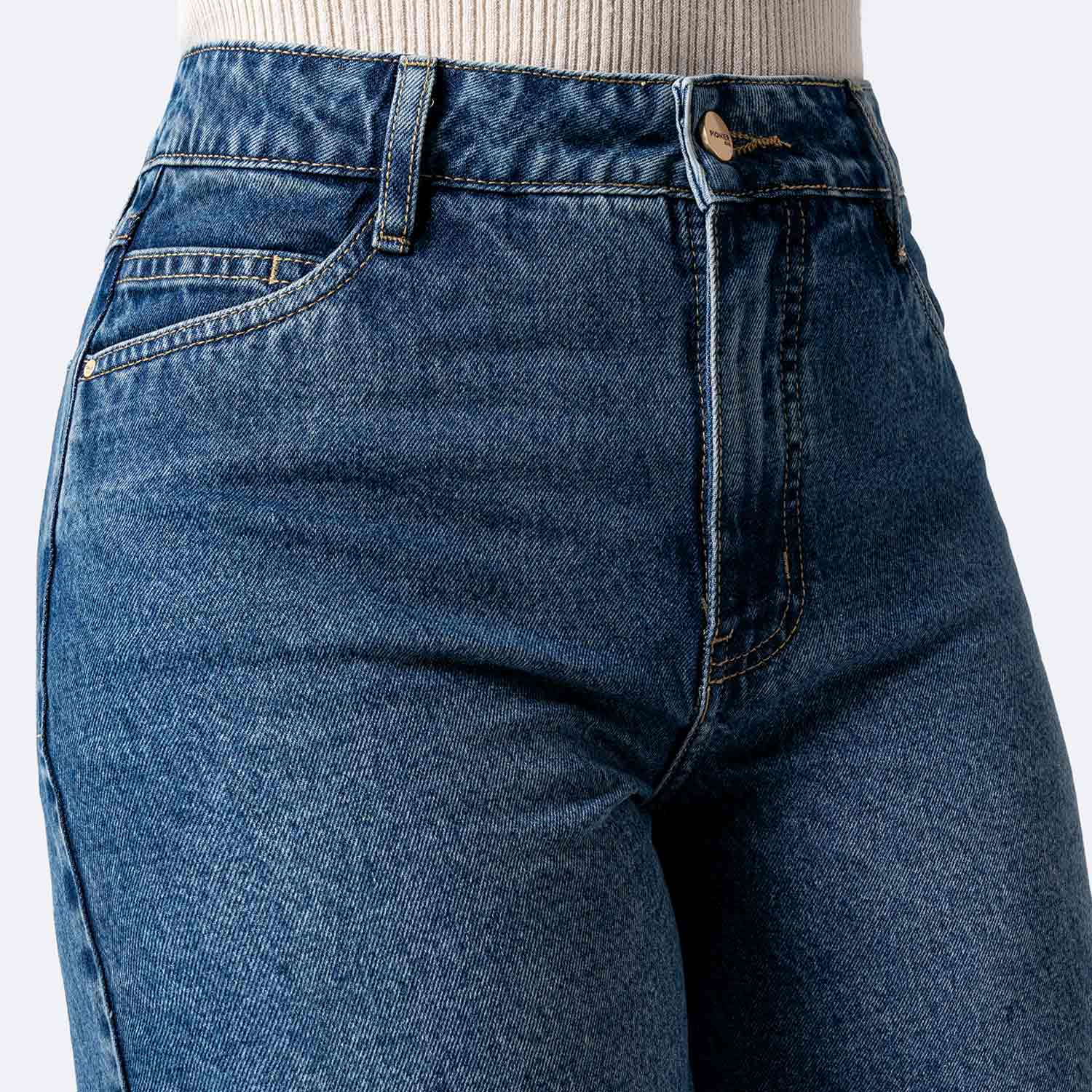 SHORT BERMUDA DENIM STRETCH MUJER PIONIER GREZIE - 3