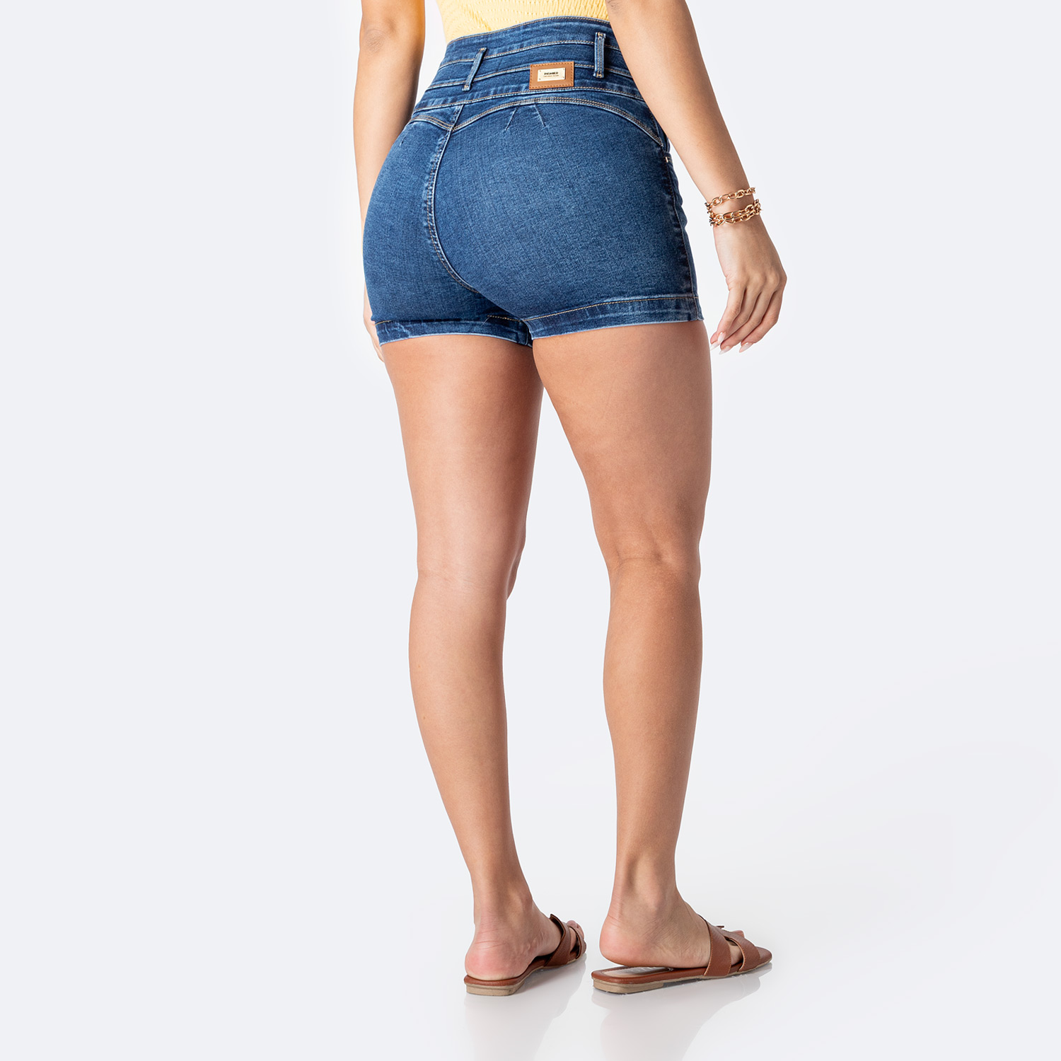 SHORT DENIM STRETCH MUJER PIONIER NISHA - 2