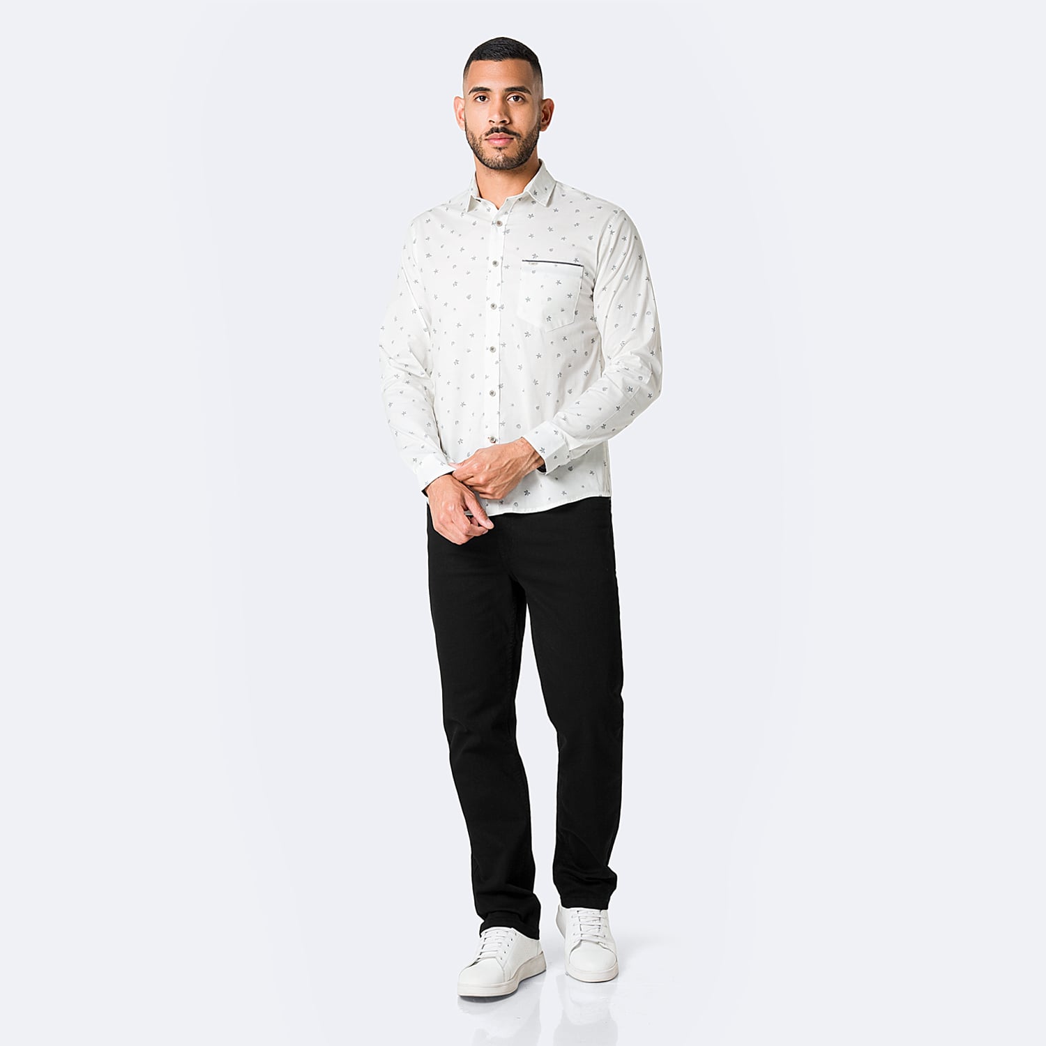 CAMISA POPELINA STRETCH HOMBRE PIONIER TEOHD - 4