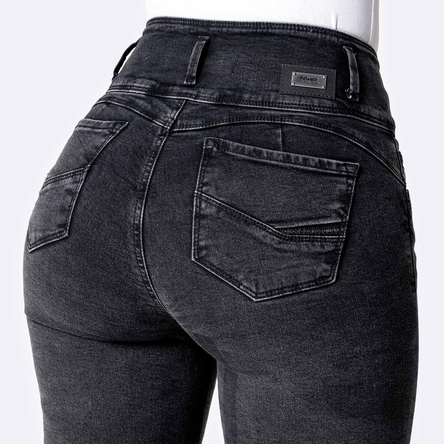 PANTALÓN JEAN DENIM STRETCH MUJER PIONIER SHETHY - 4