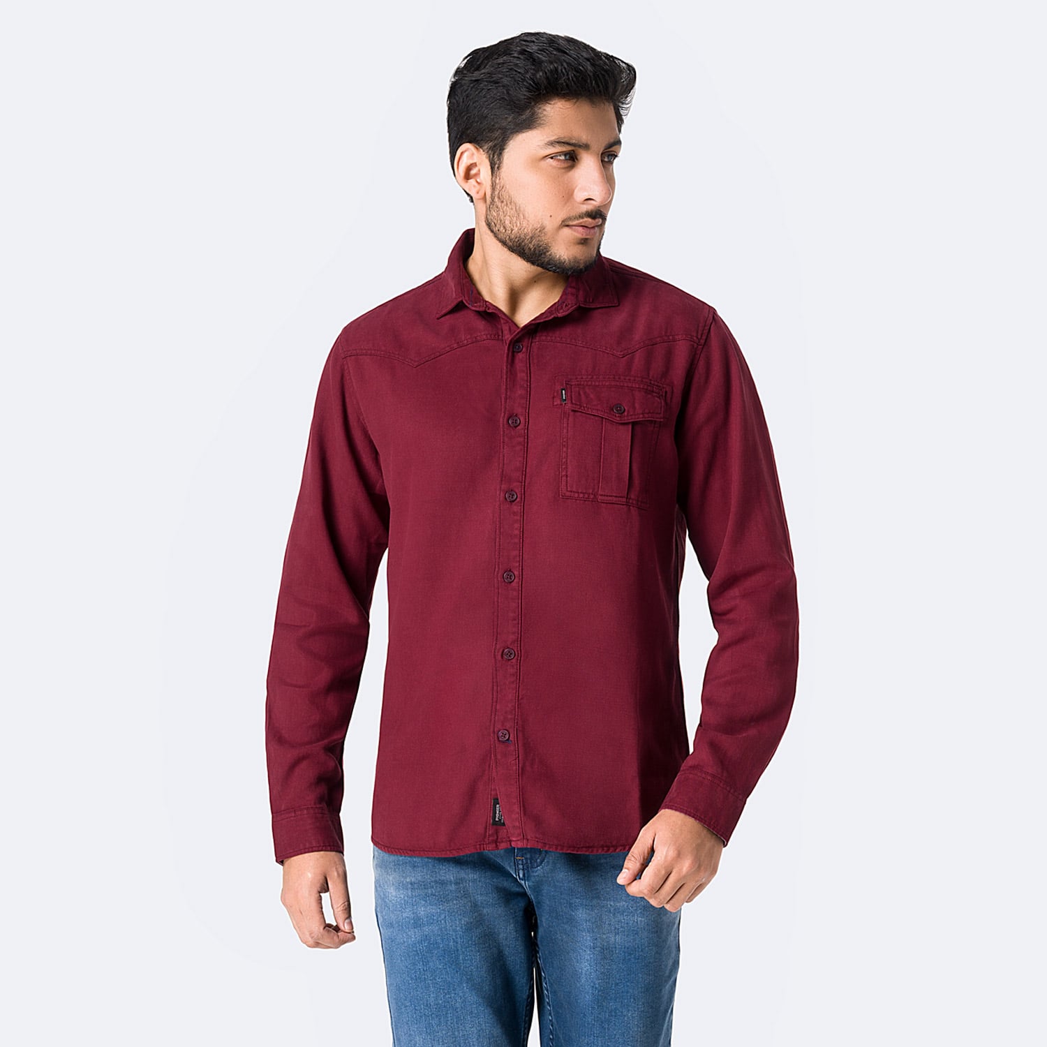 CAMISA DRILL HOMBRE PIONIER BLEXH - 1