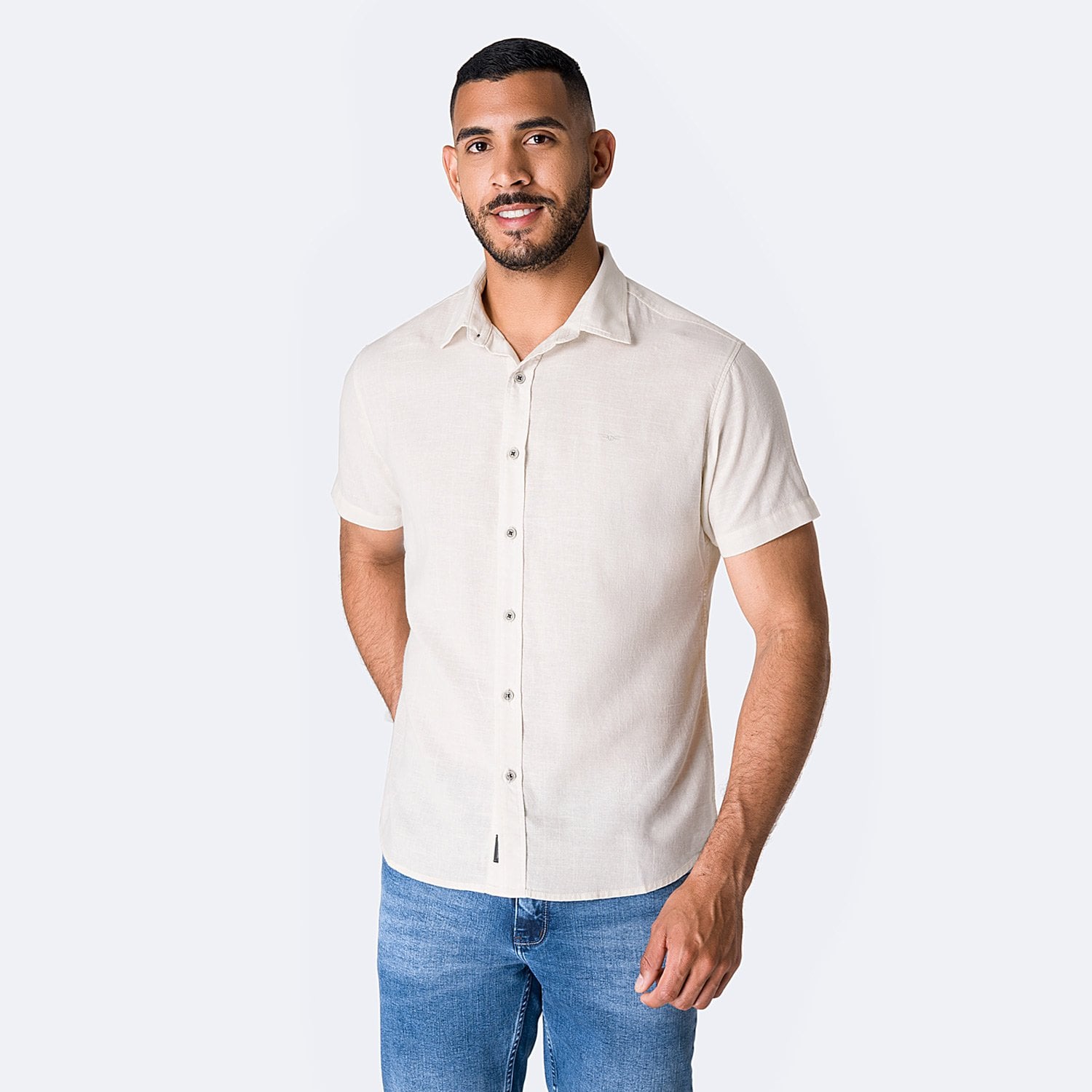 CAMISA LINO HOMBRE PIONIER RAIHDEN R - 1