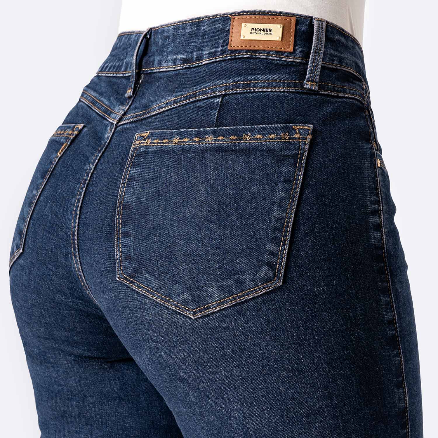 PANTALÓN JEAN DENIM STRETCH MUJER PIONIER ANHELA - 4